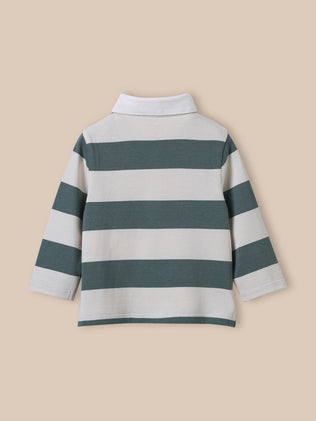 Babypolo in rugbystijl - Biokatoen