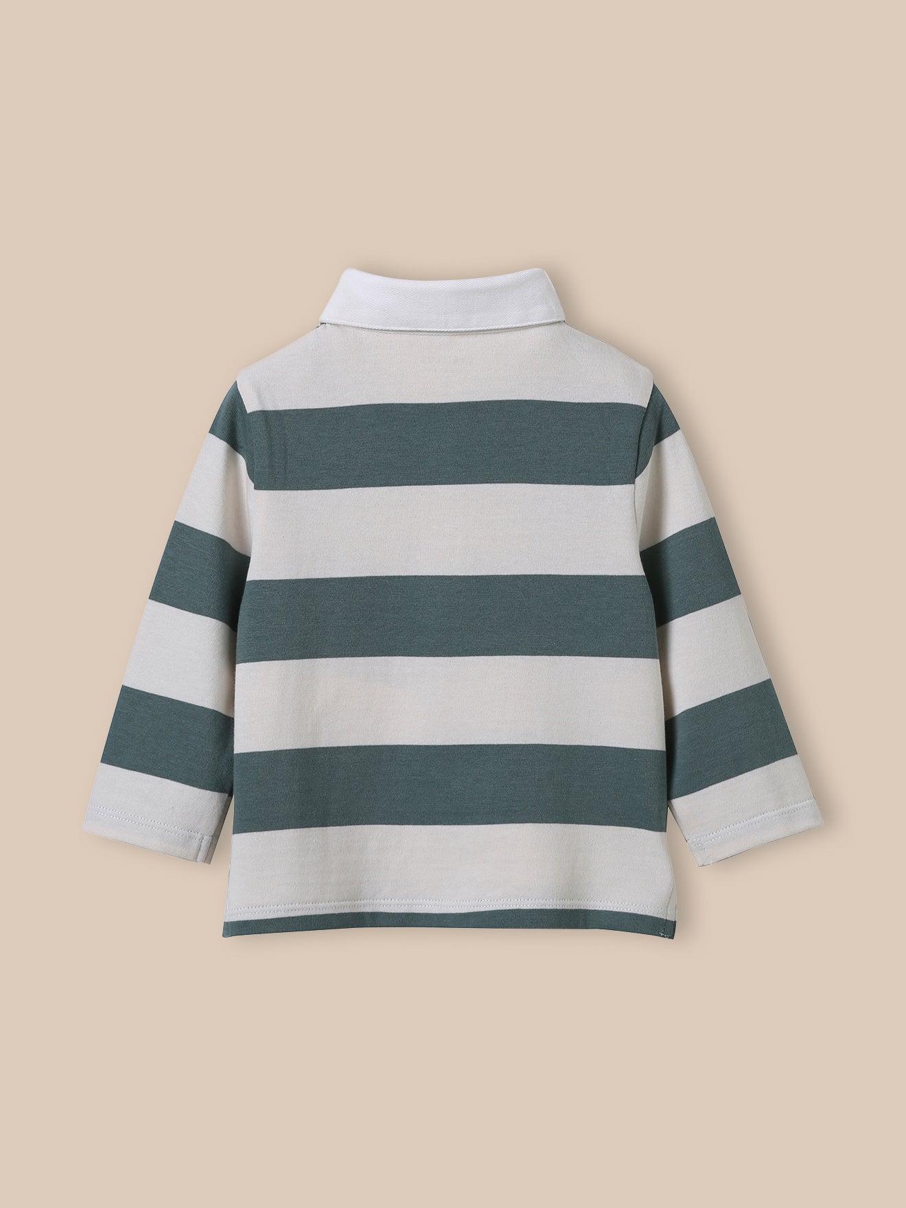 Babypolo in rugbystijl - Biokatoen