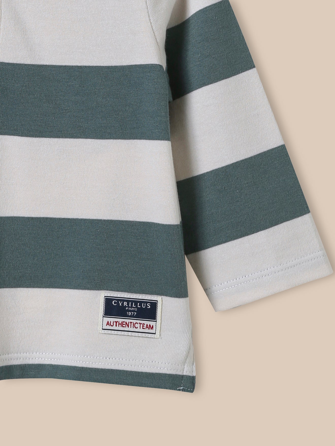 Babypolo in rugbystijl - Biokatoen