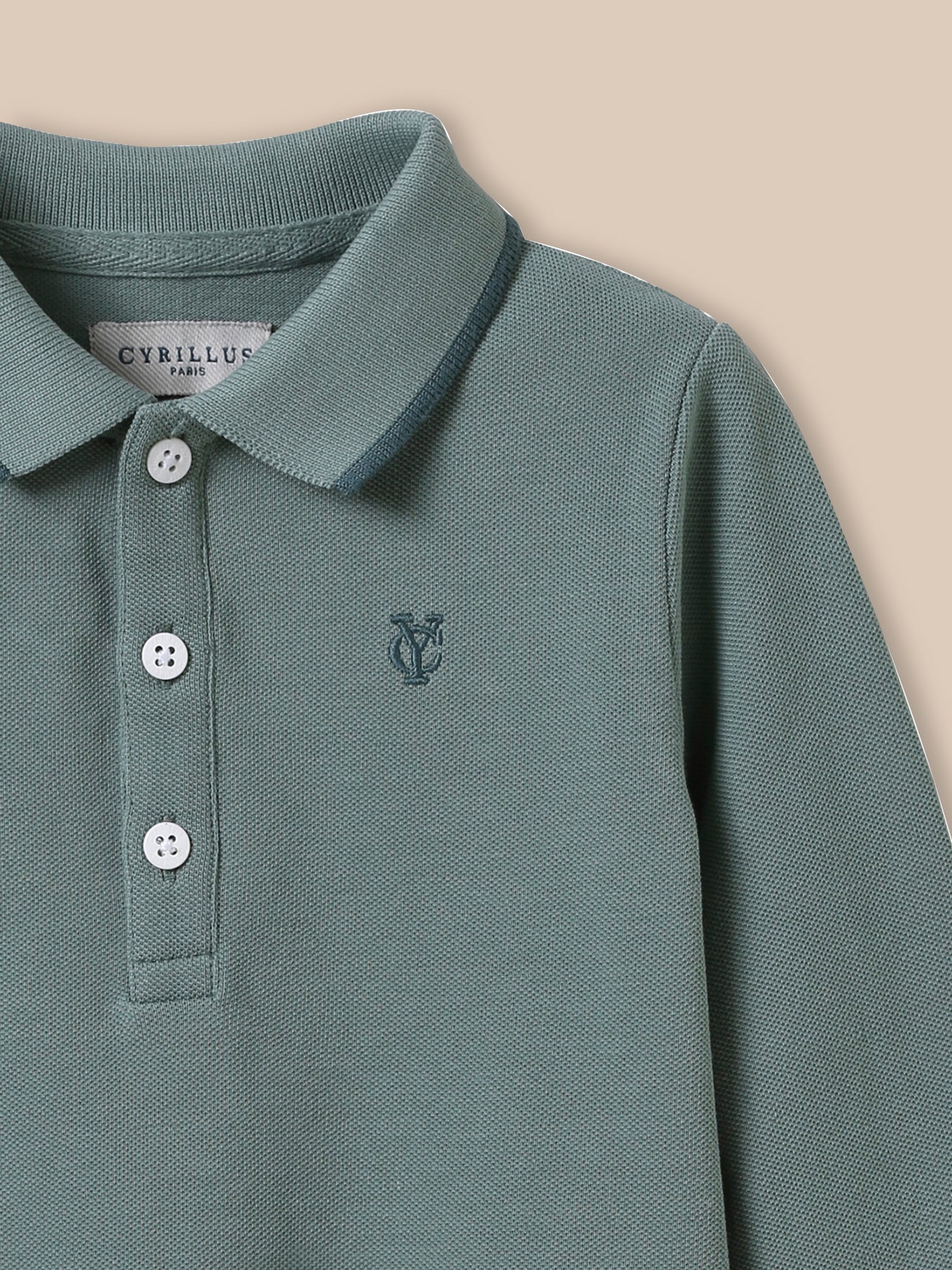 Babypolo in piquétricot - Biokatoen