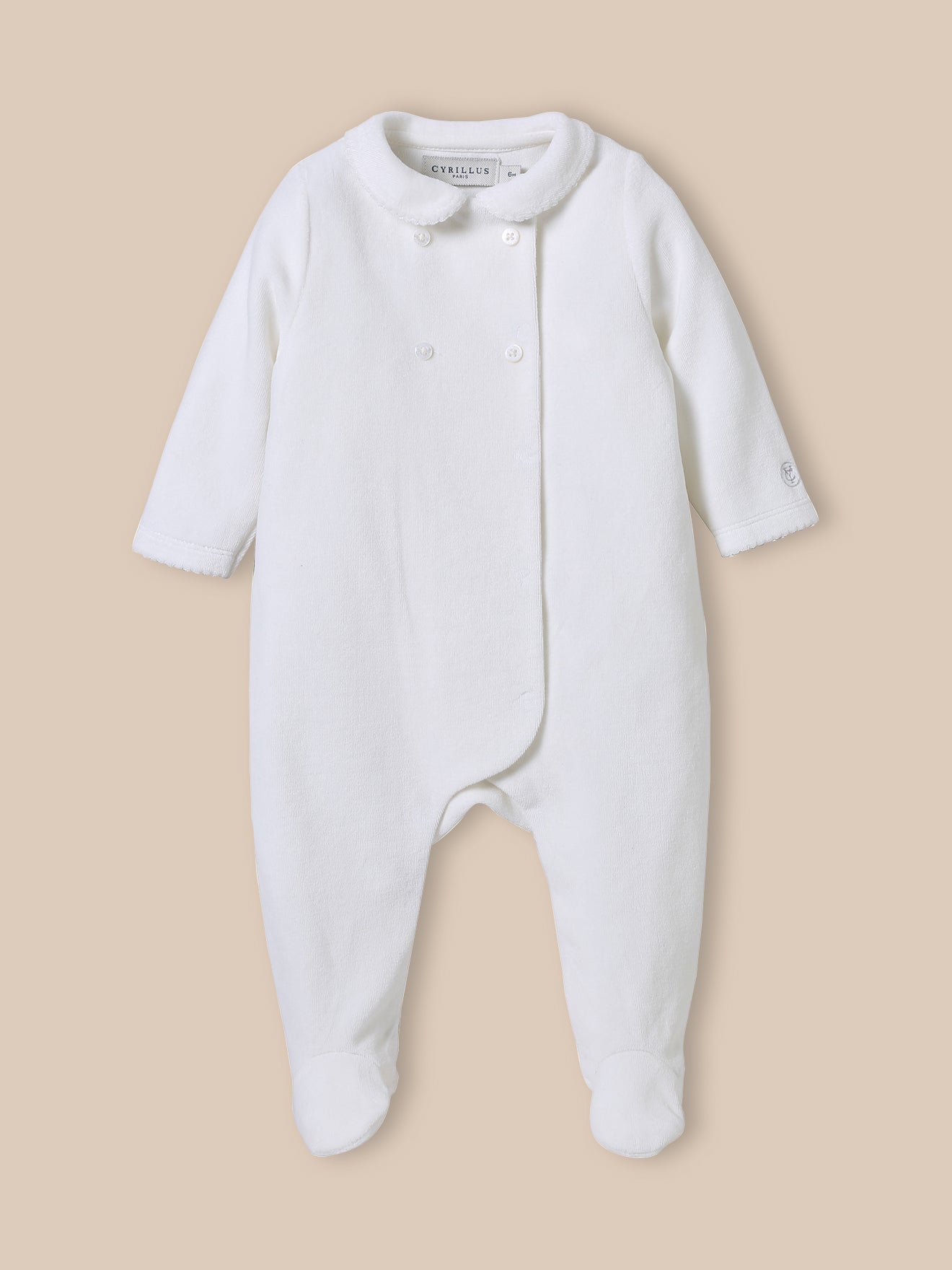 Babyslaappakje in velours