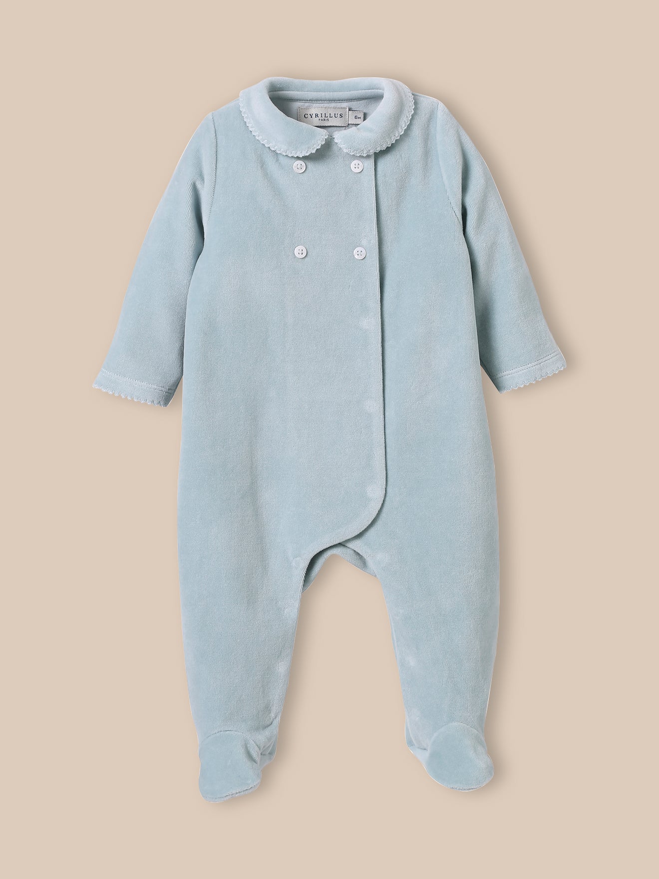 Babyslaappakje in velours