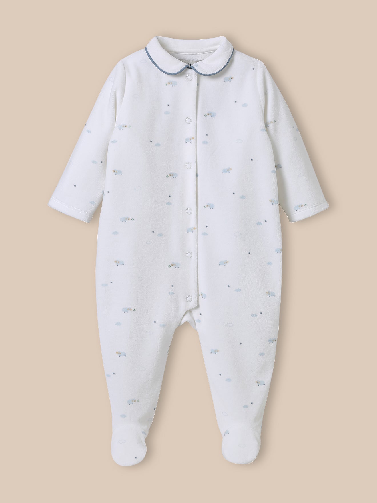 Babyslaappakje in velours