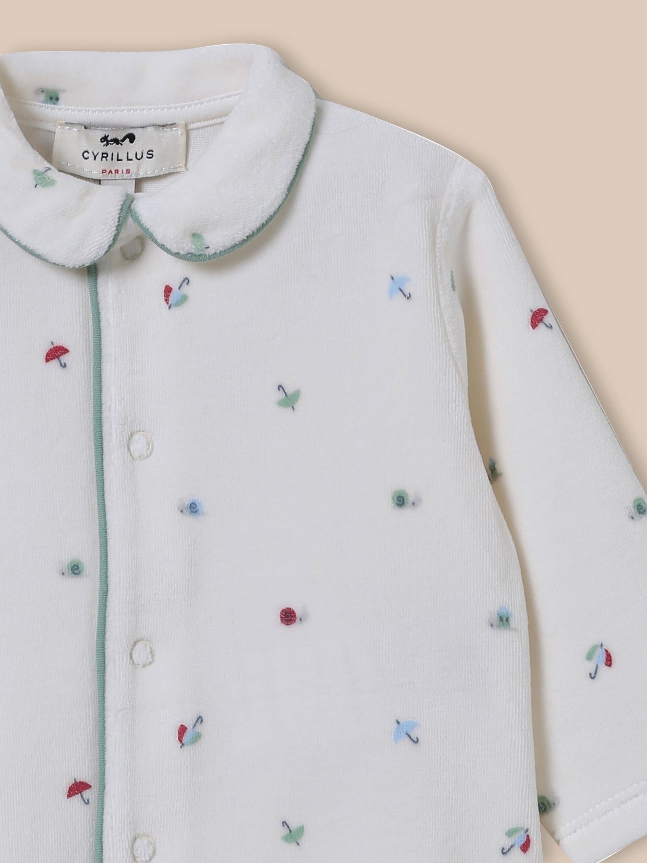 Babypyjama in velours