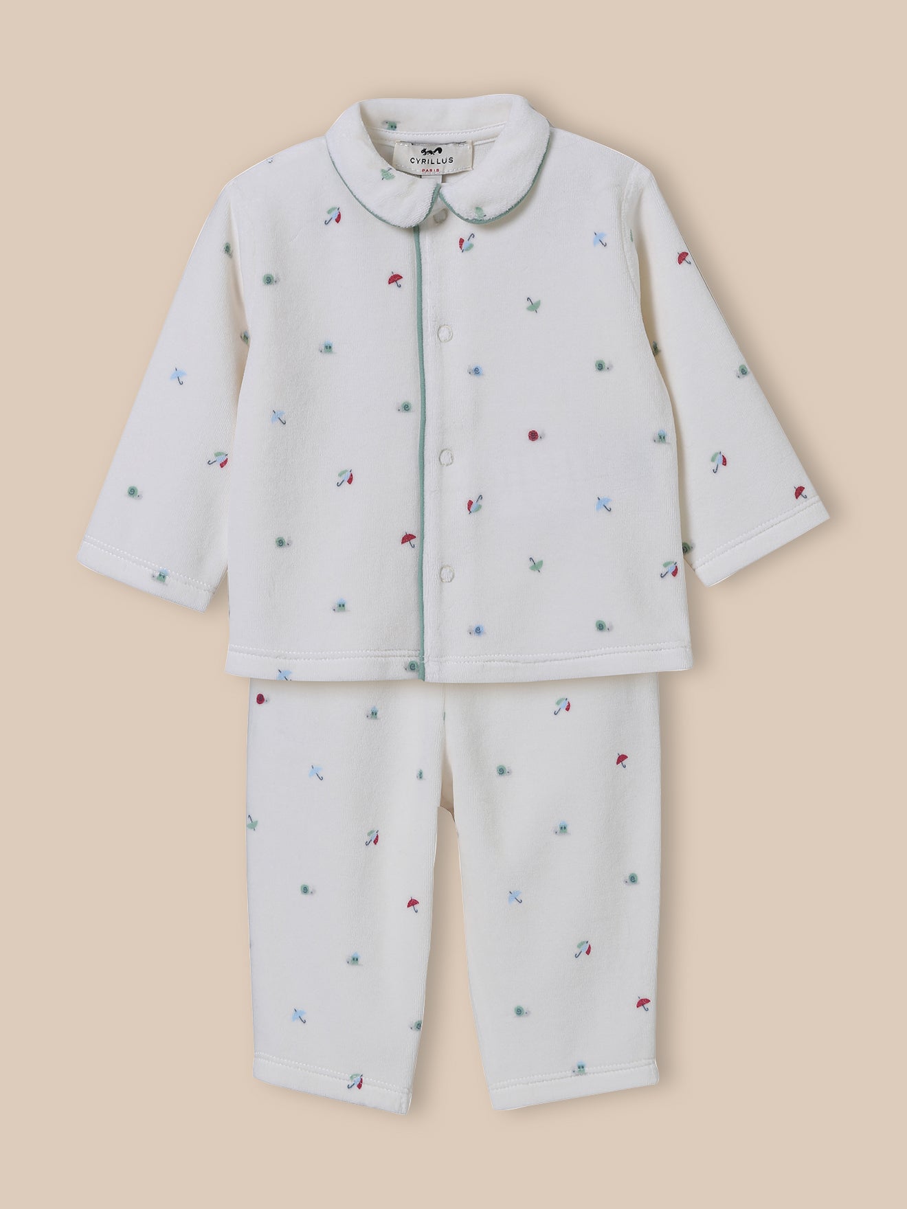 Babypyjama in velours