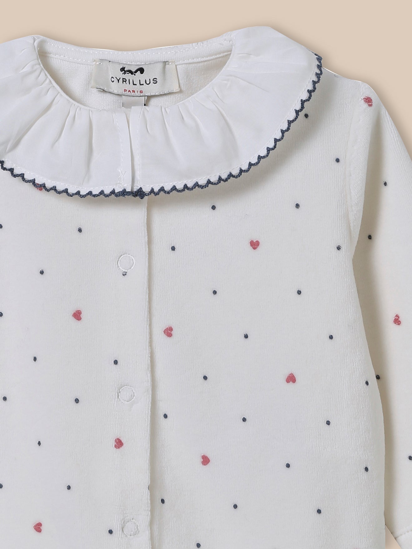Babypyjama in velours