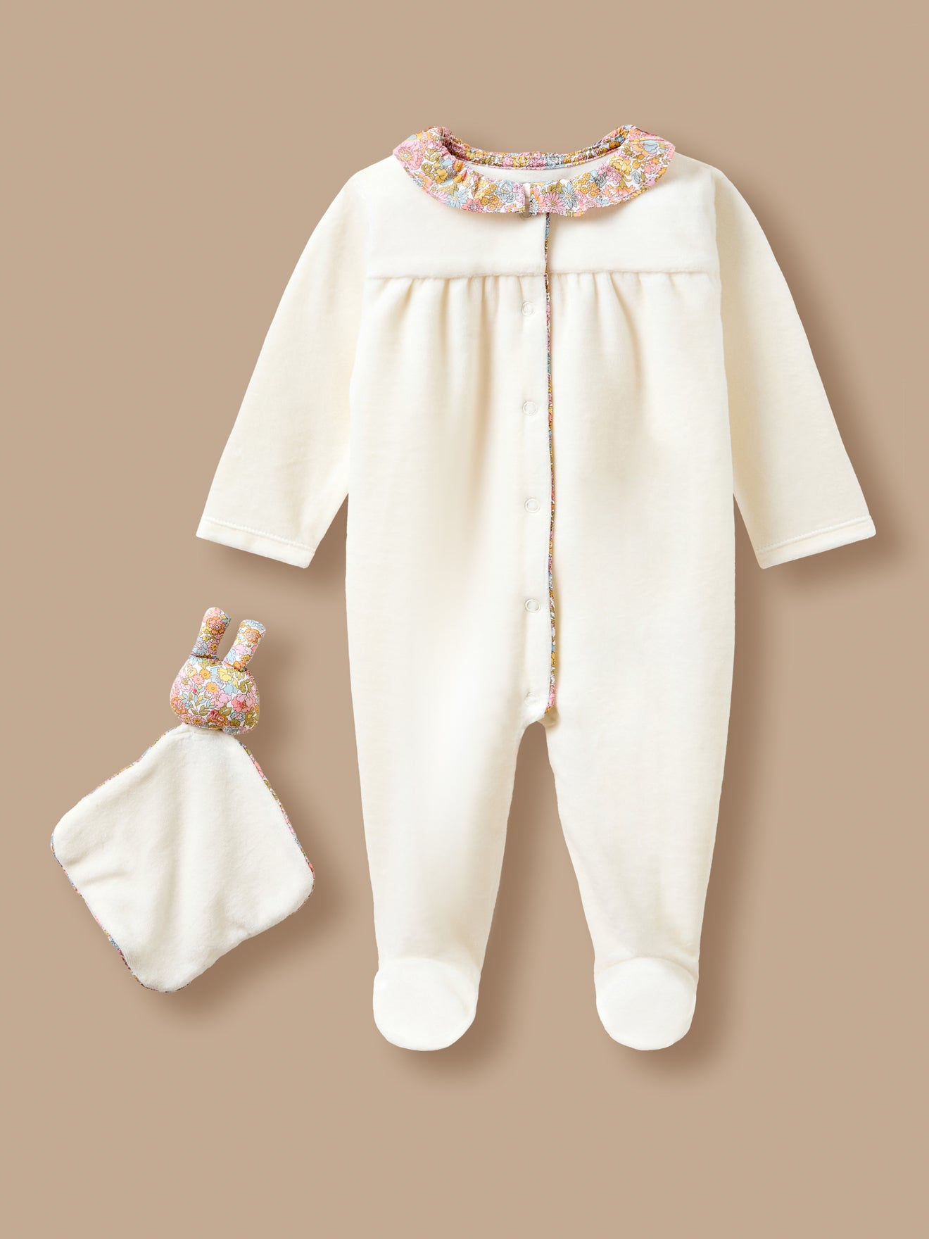Babypyjama - Liberty-kraag