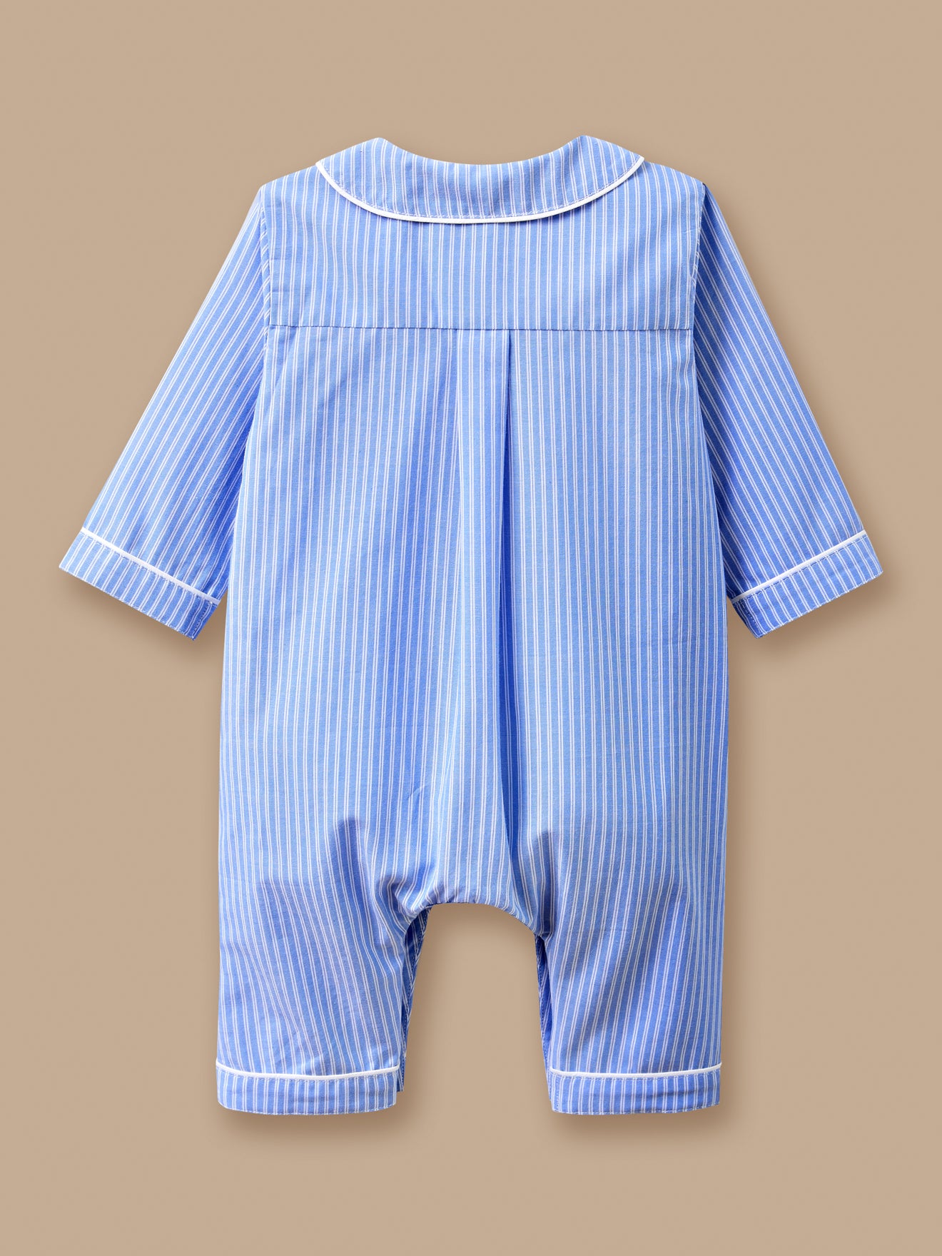 Babypyjama gestreept