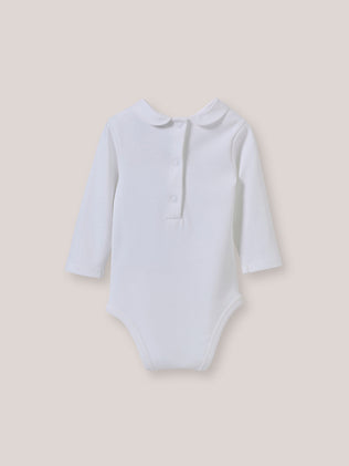 Body col brodé Bébé - Coton biologique