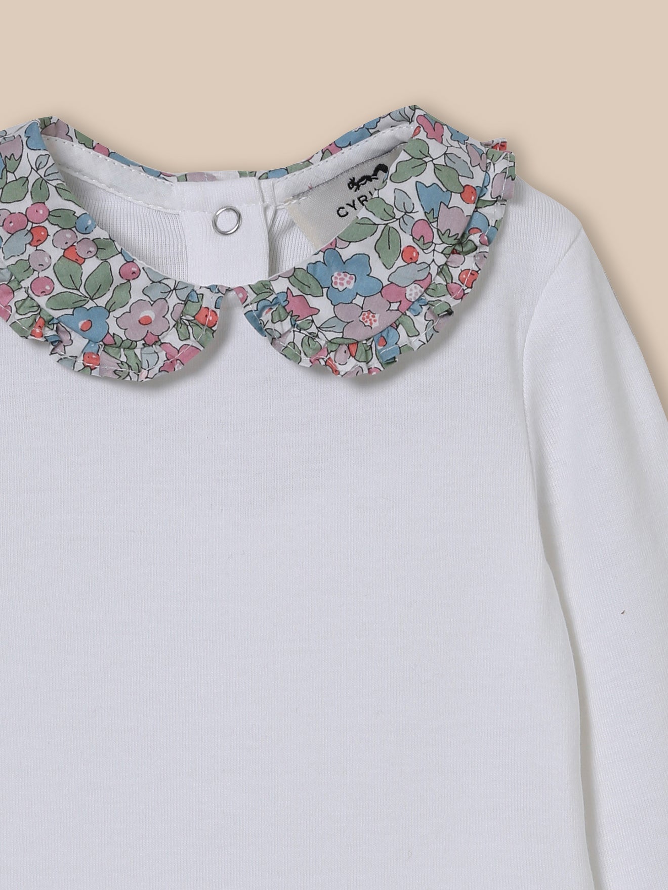 Body col en tissu Liberty - Coton biologique