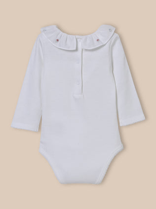 Body col brodé Bébé - Coton biologique
