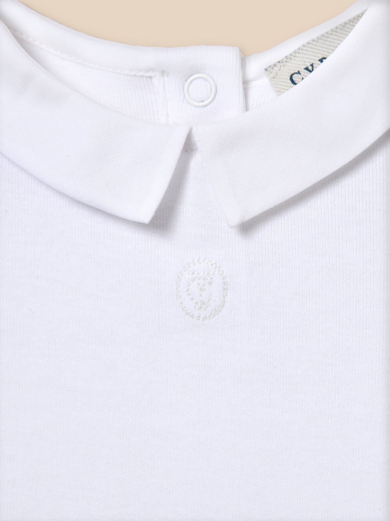 Baby milan mac kraag romper - Biologisch katoen