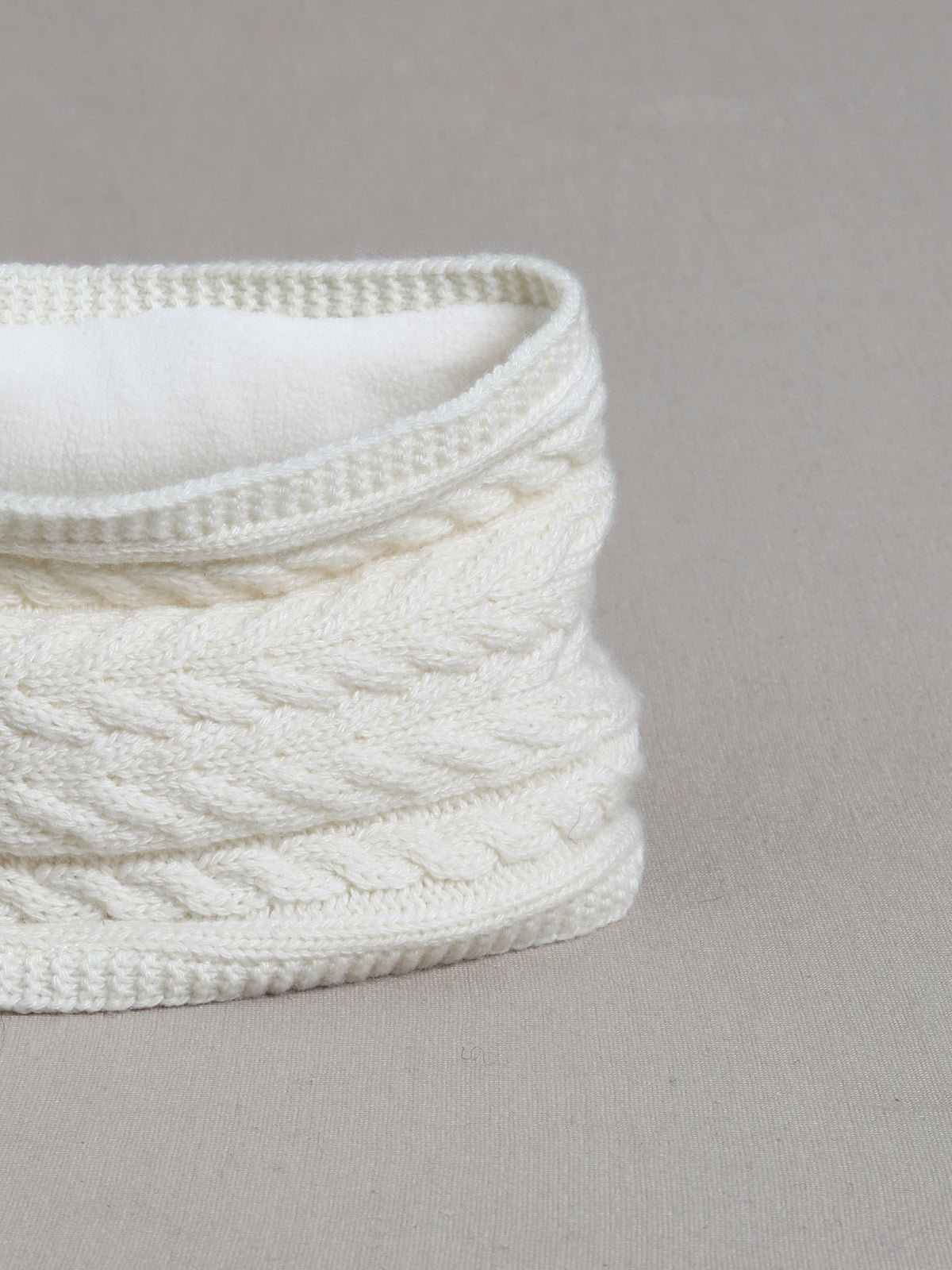Babysnood met fleecevoering