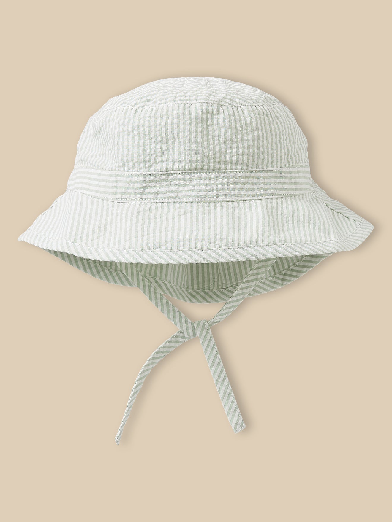 Bob rayé en seersucker Bébé