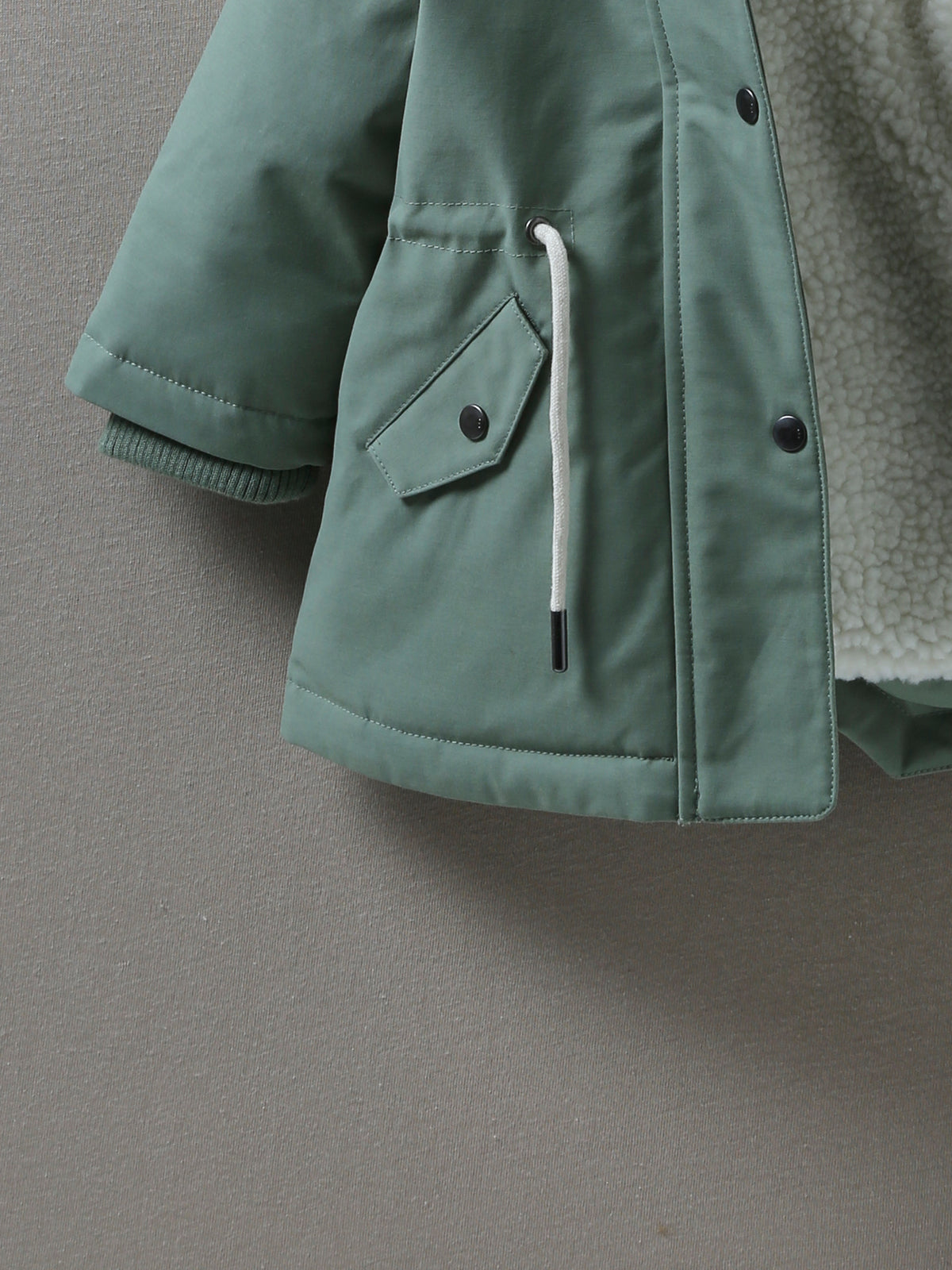 Parka Bébé doublée de fausse fourrure