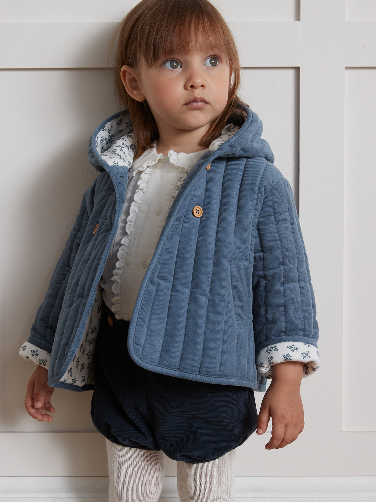 Babyjasje in velours