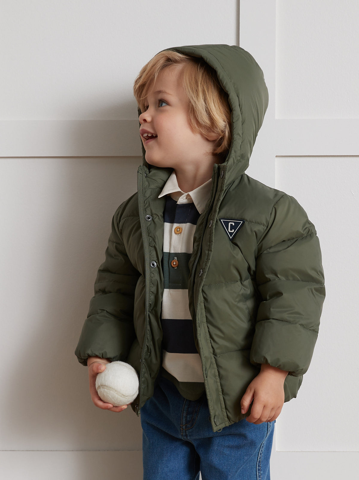 Doudoune chaude doublée sherpa Bébé