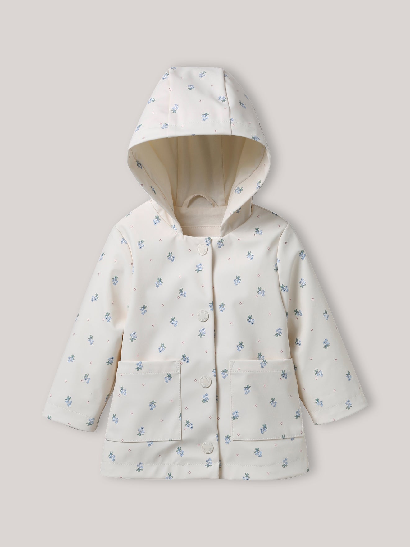Babyregenjas met kap