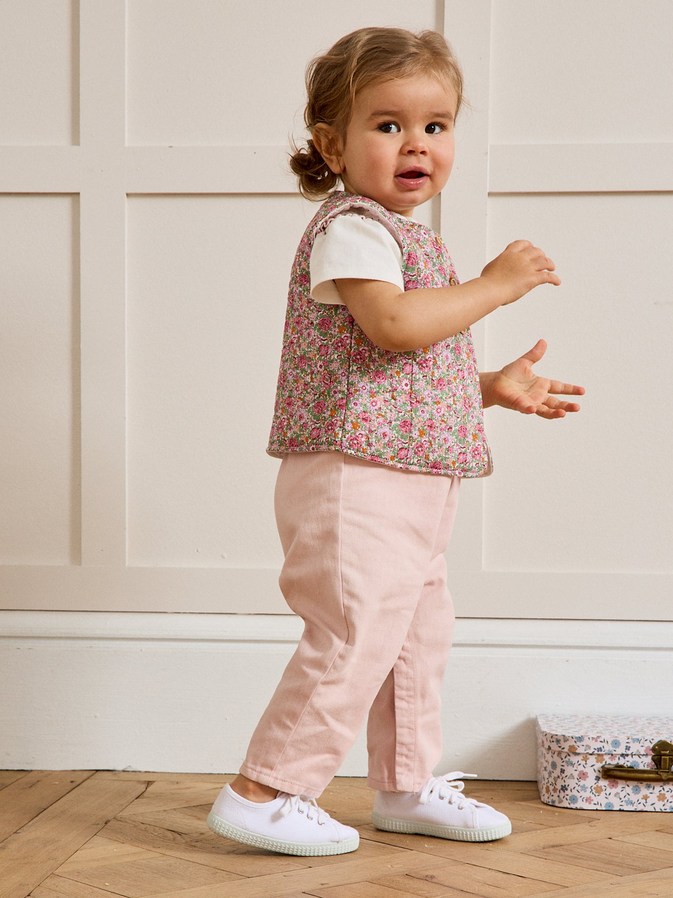 Veste en tissu Liberty Bébé