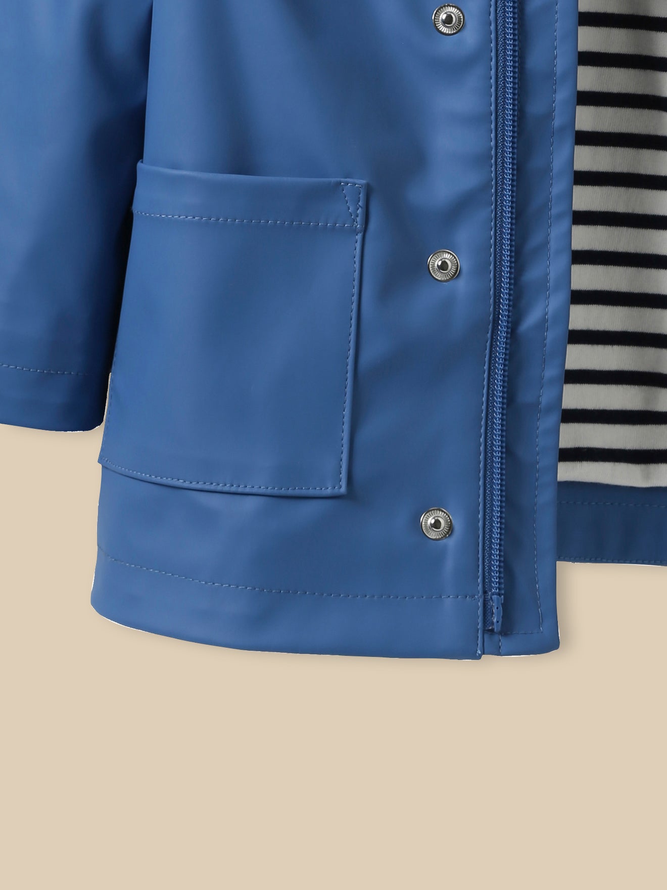 Babyregenjas met kap