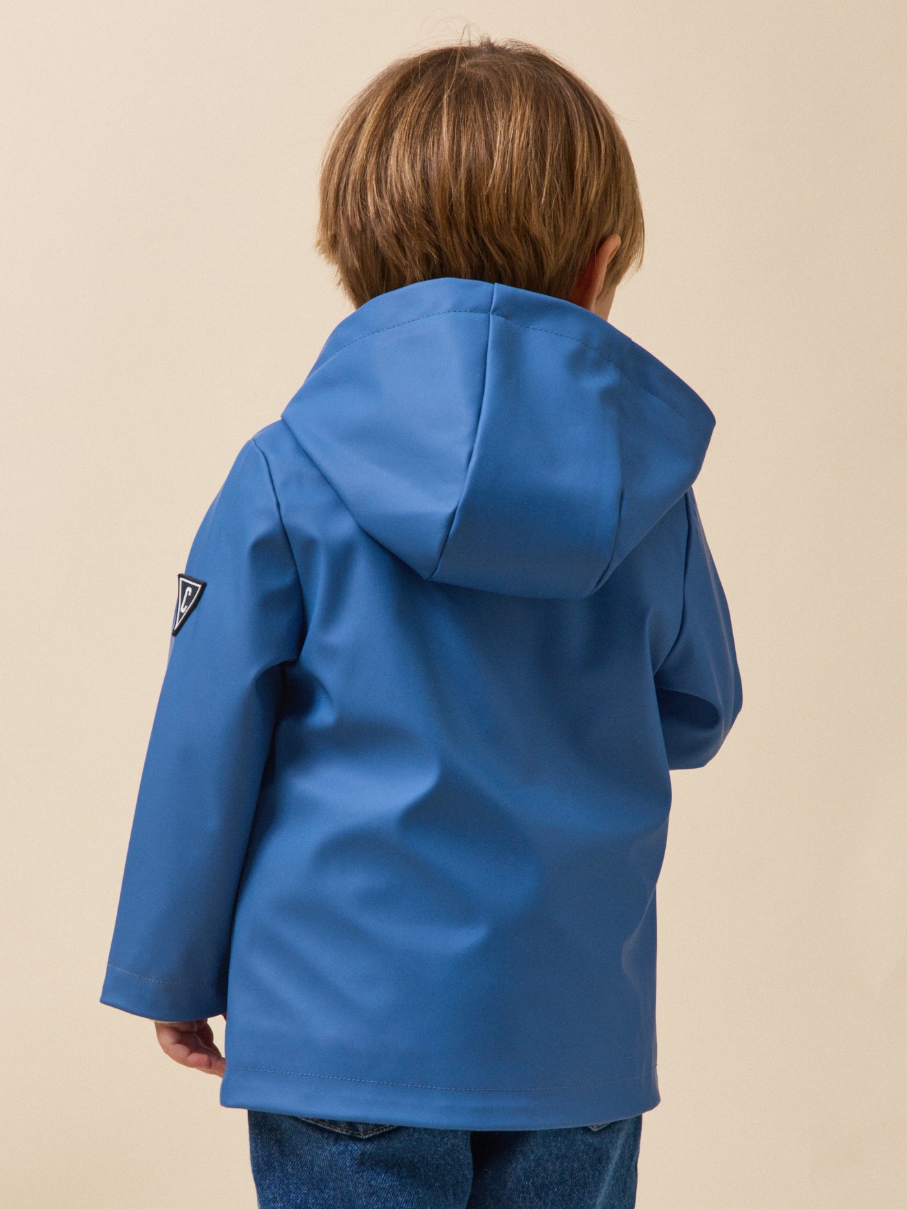 Babyregenjas met kap