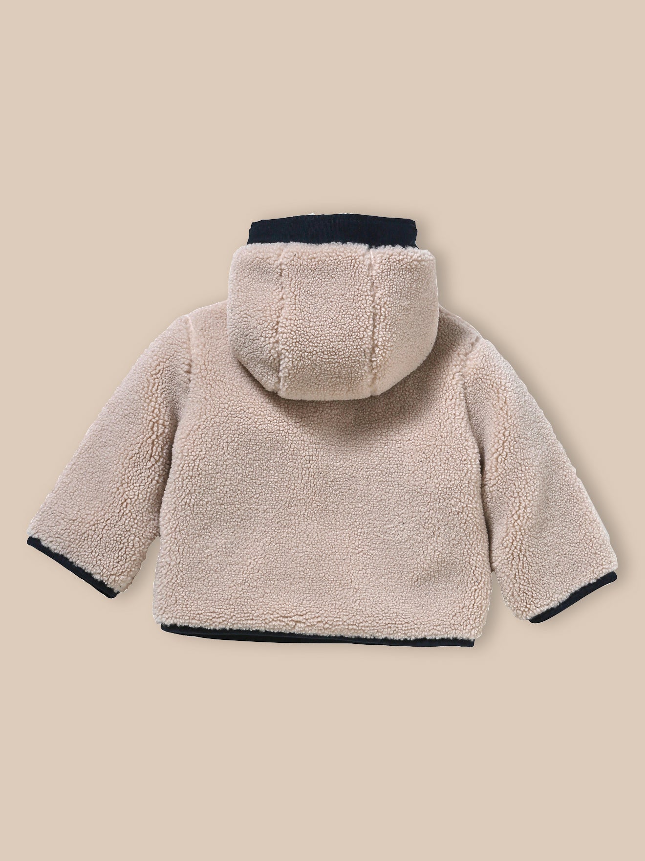 Omkeerbaar babyjasje met kap