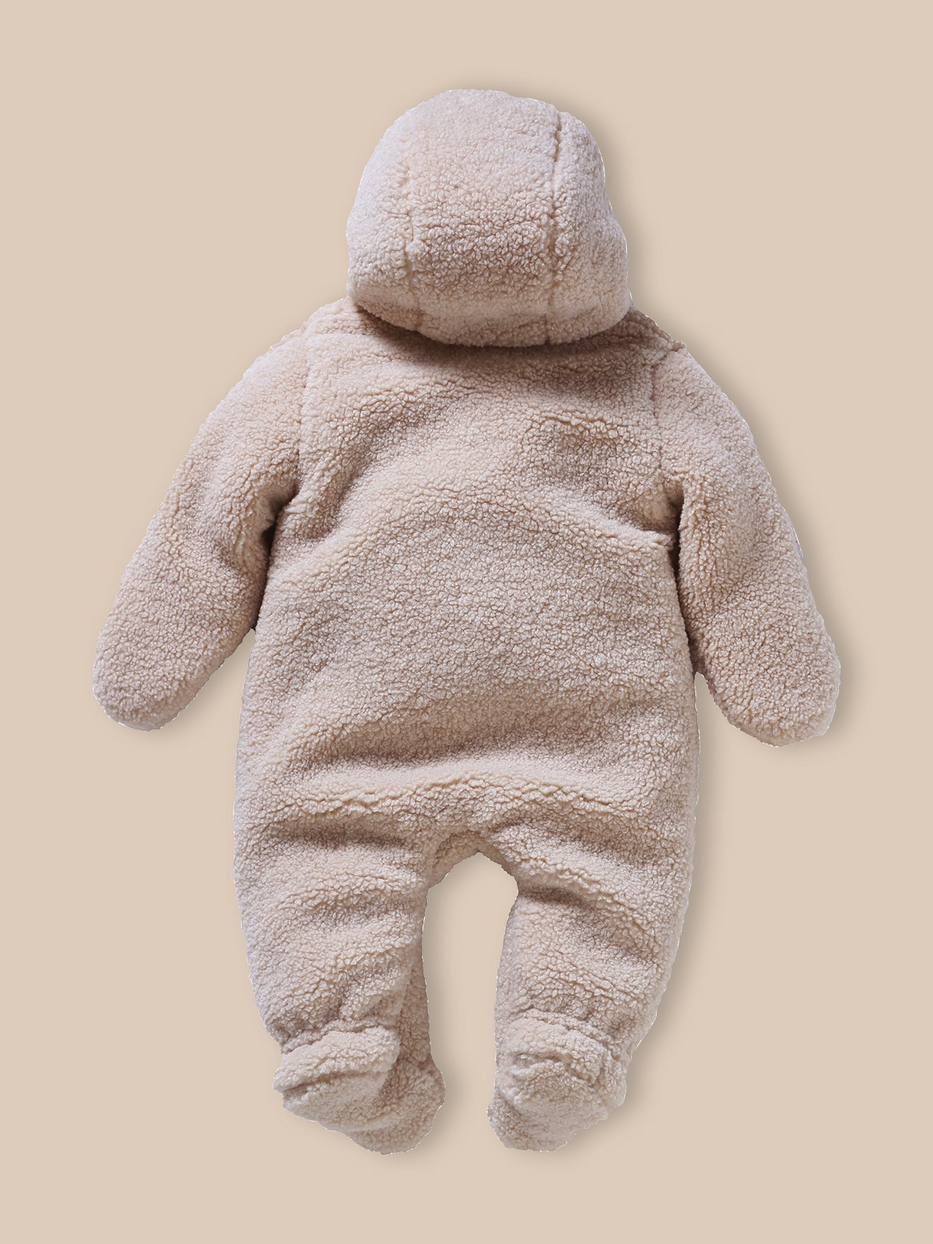Babypakje in sherpa met pluchen effect