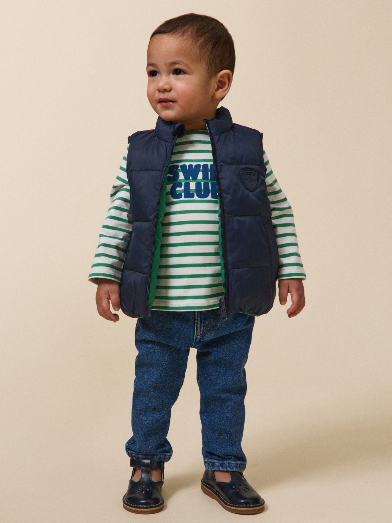 Doudoune réversible bébé