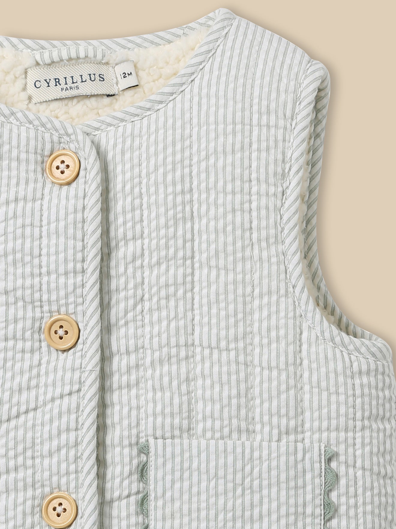 Doudoune réversible bébé