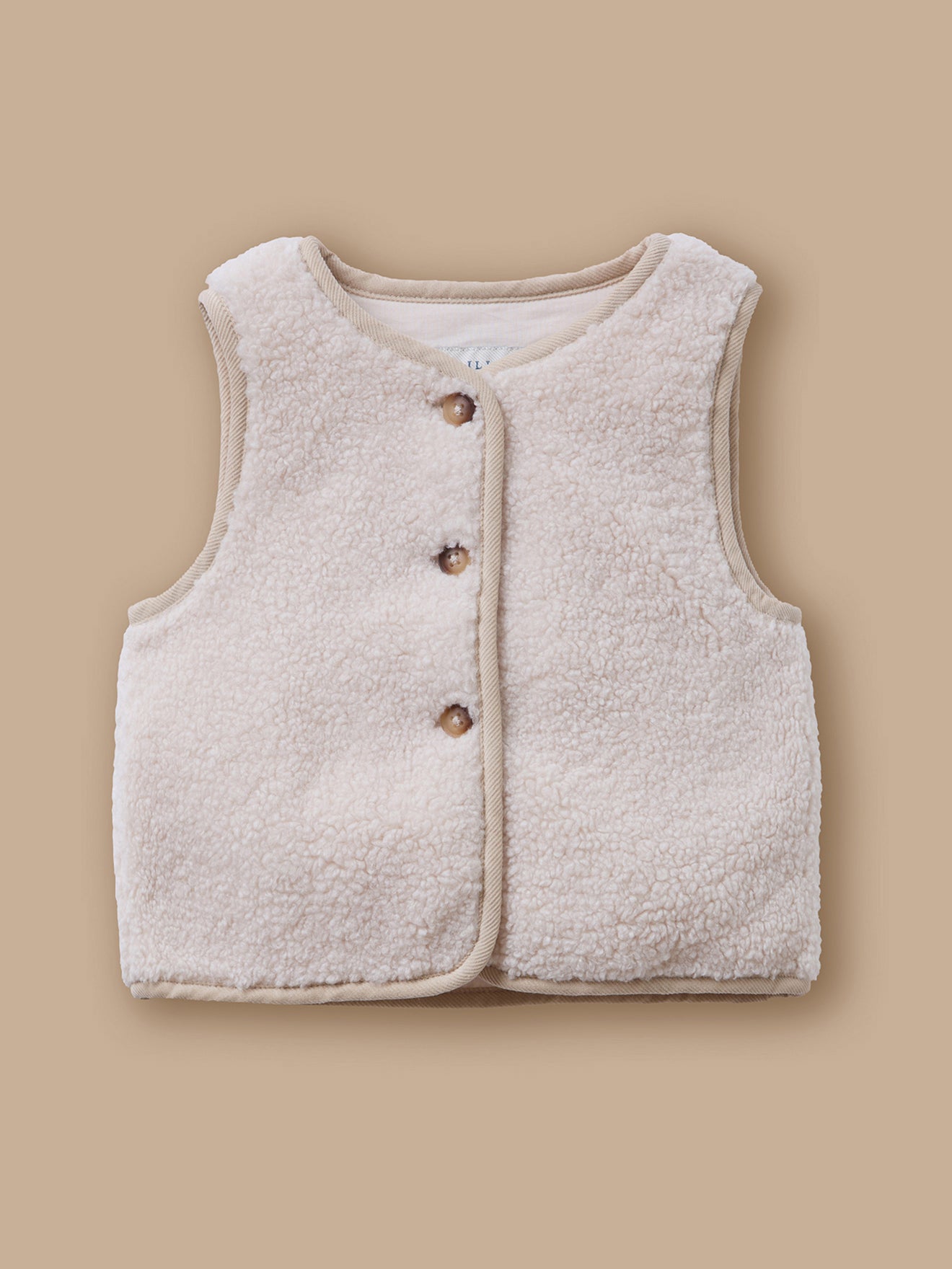 Veste sans manches sherpa Bébé