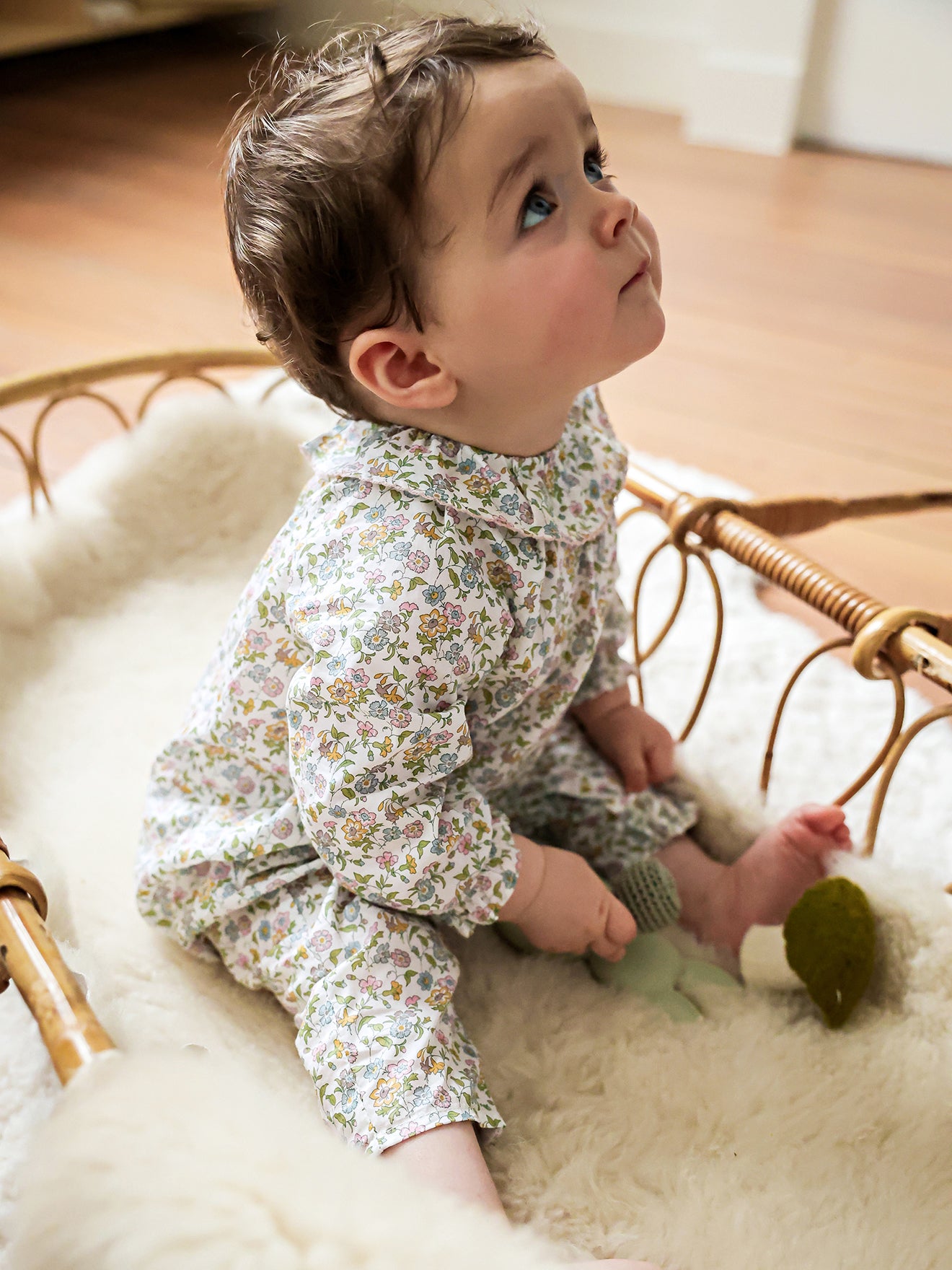 Babypakje in Liberty-stof