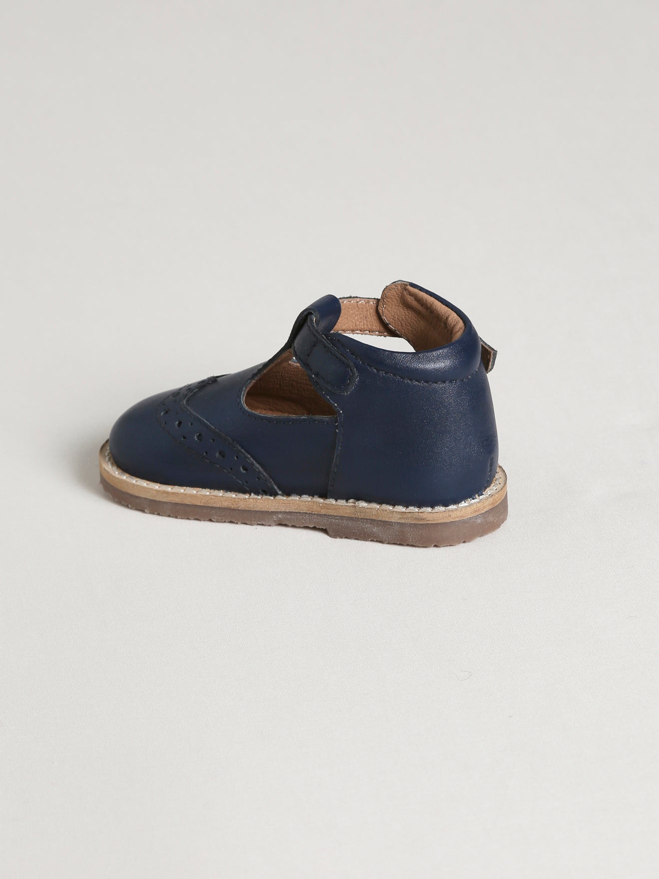 Salomés en cuir Bébé