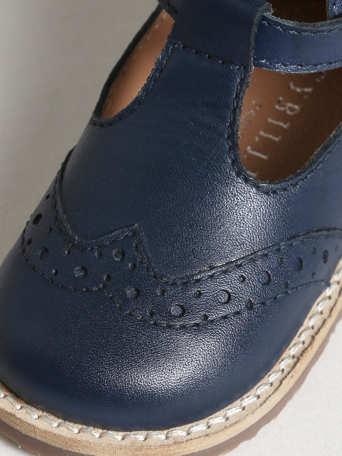 Salomés en cuir Bébé