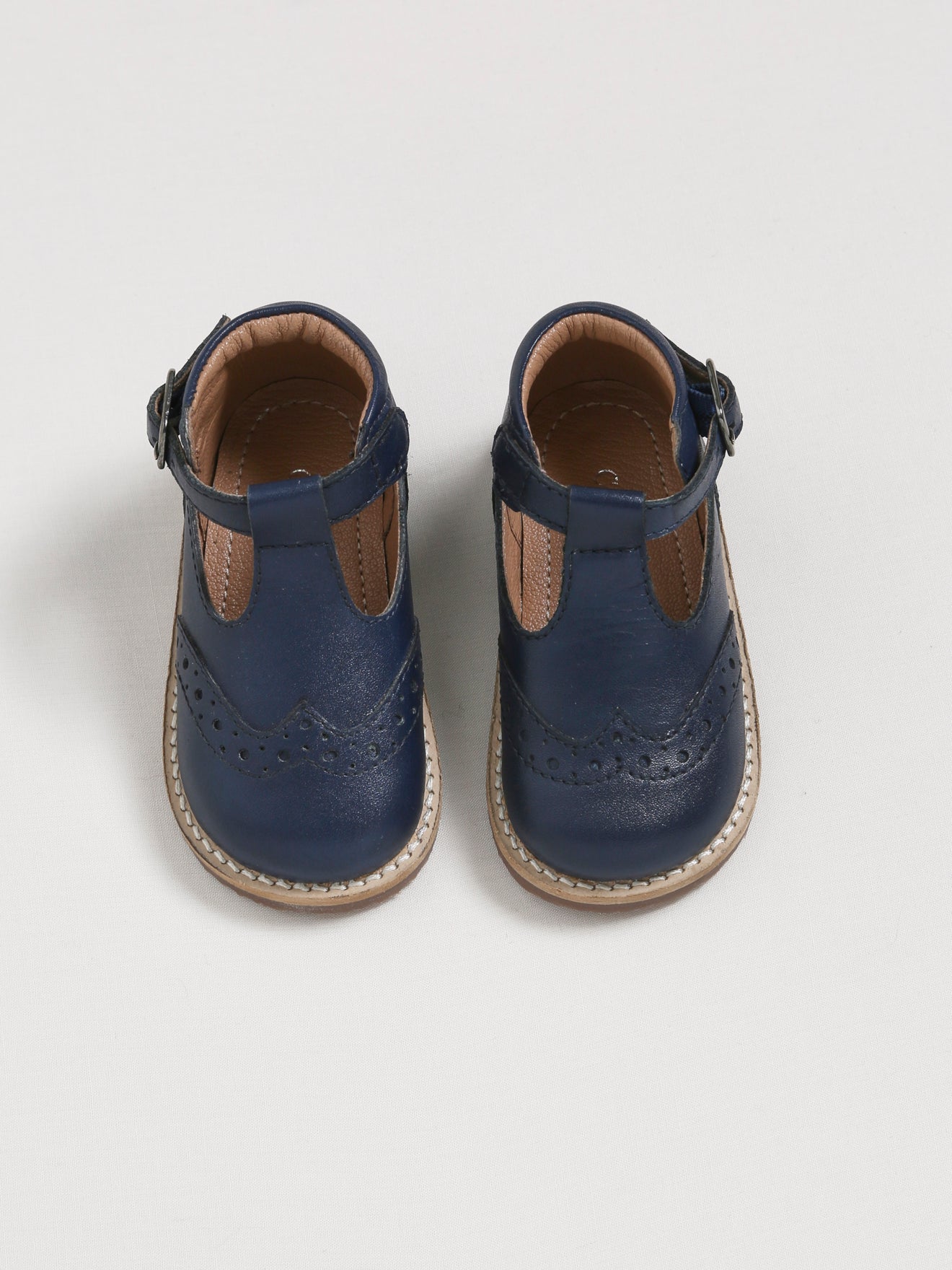 Salomés en cuir Bébé