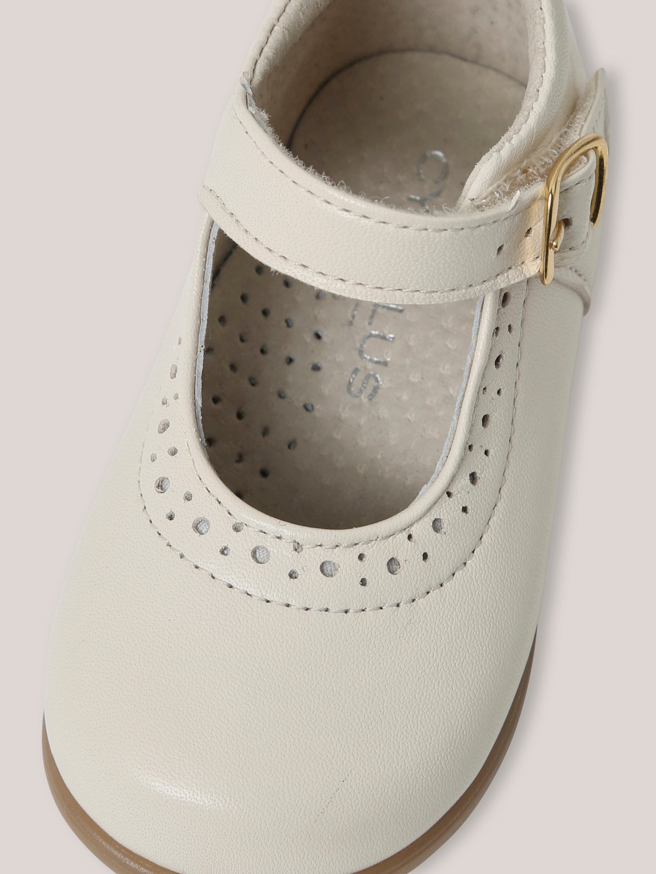Salomés en cuir Bébé