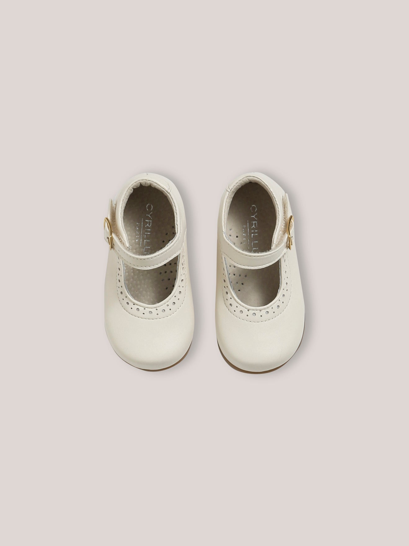 Salomés en cuir Bébé