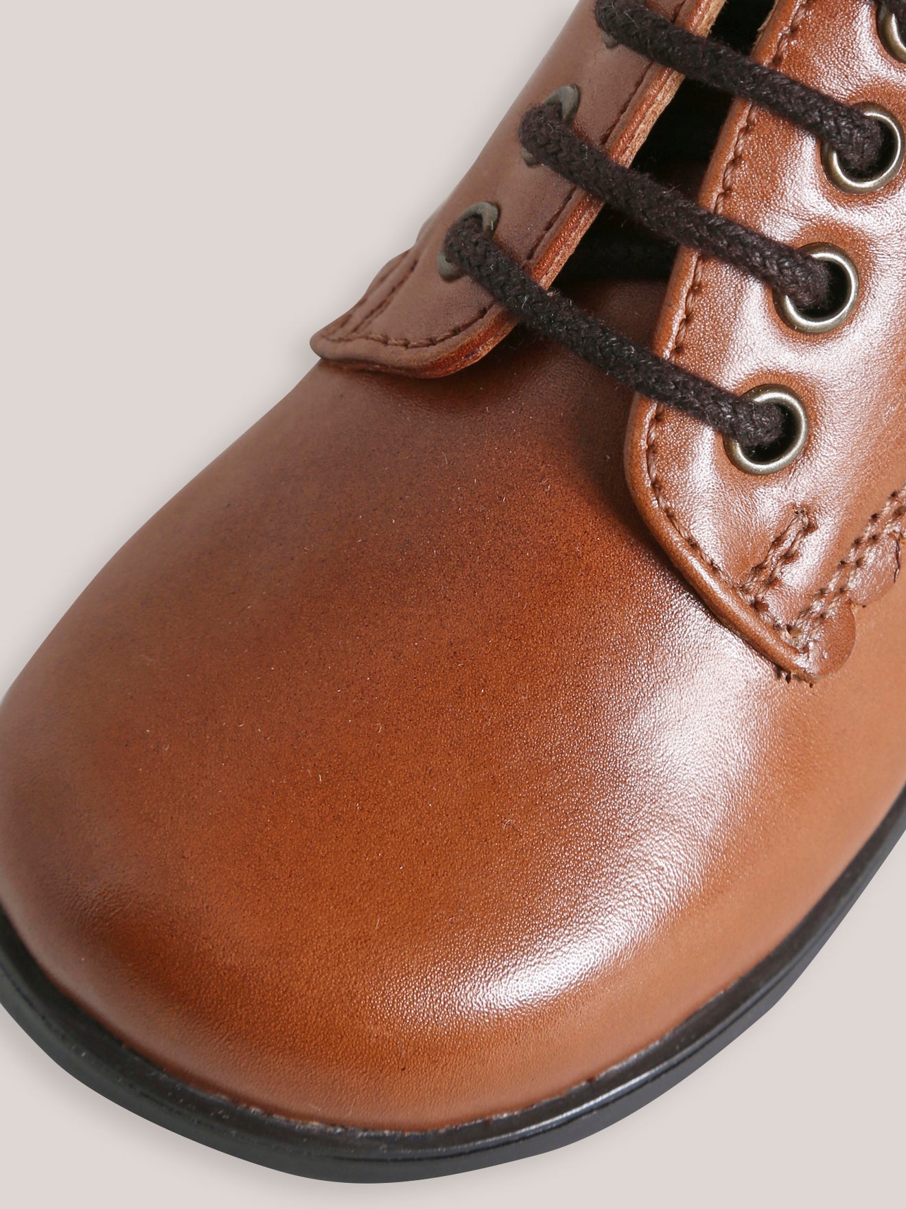 Leren desert babyboots
