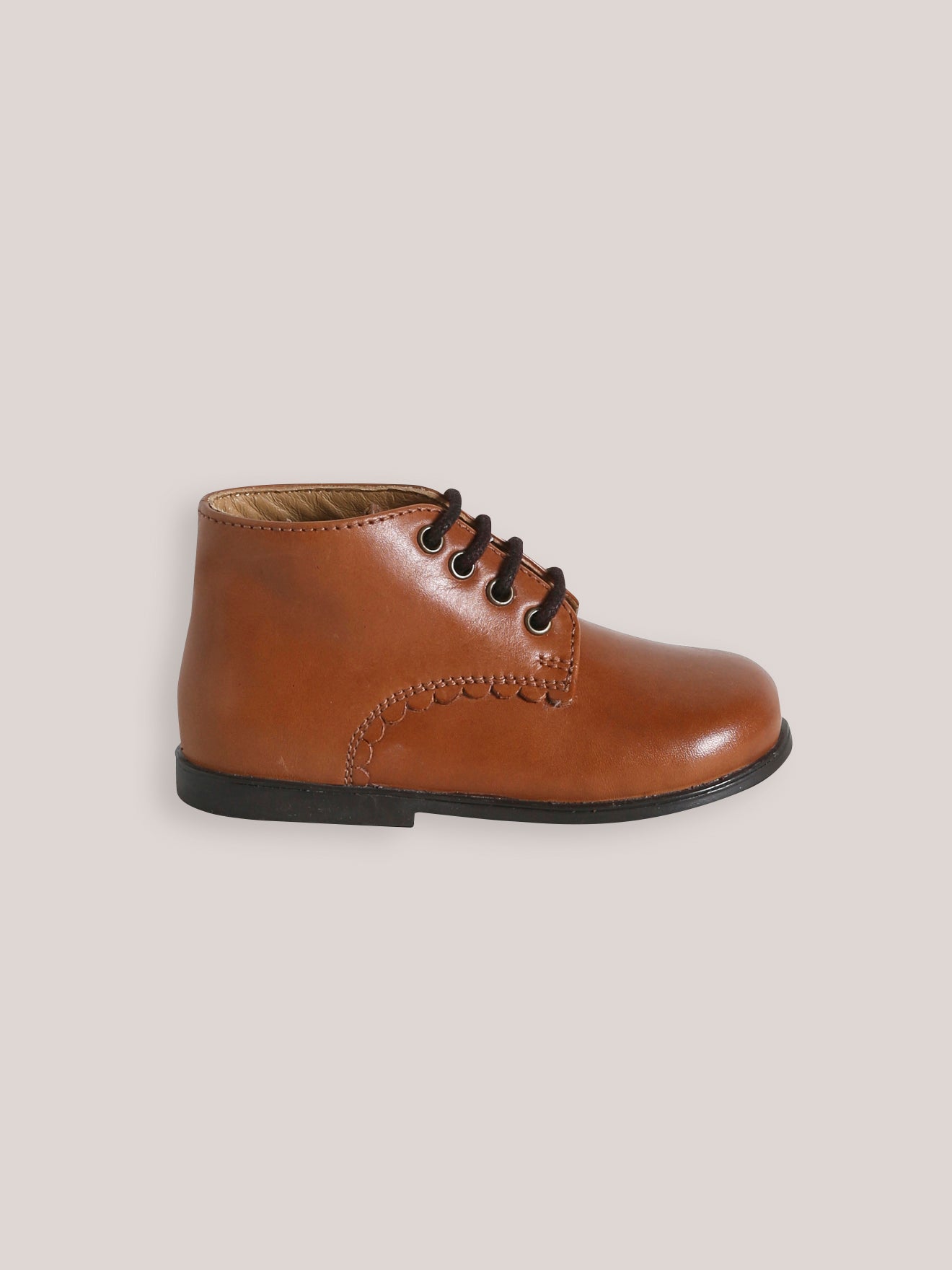 Leren desert babyboots