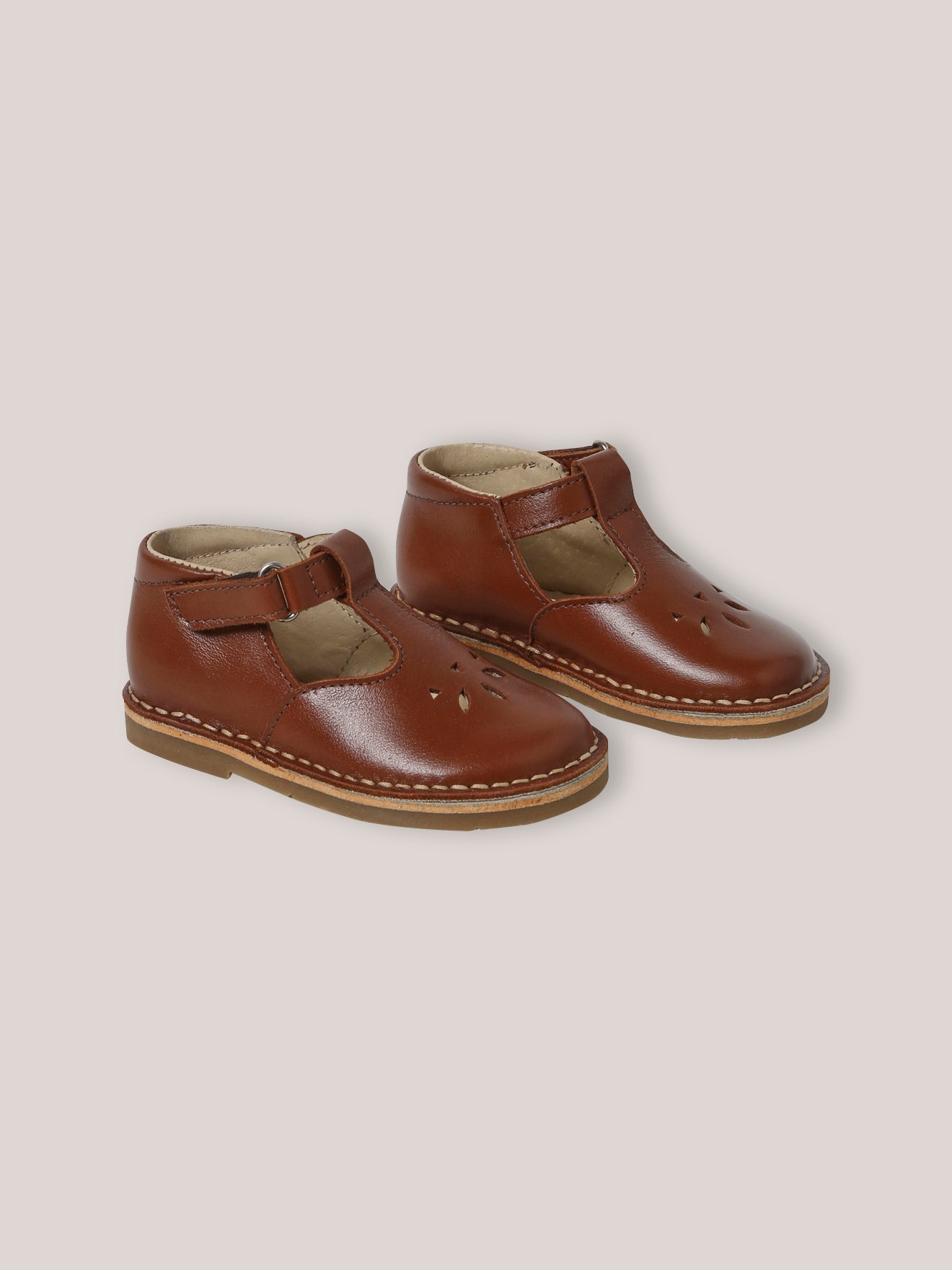 Salomés en cuir Bébé