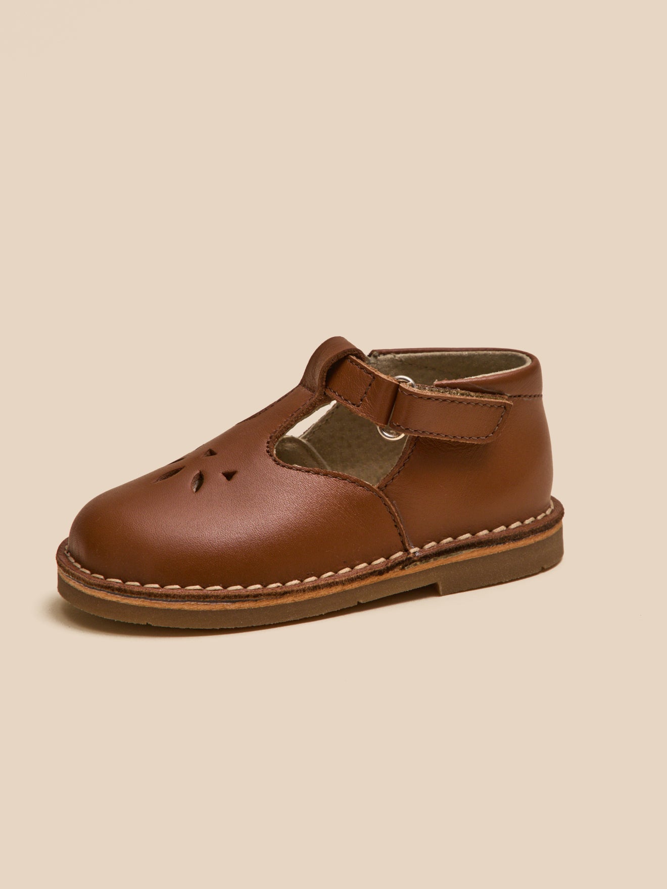 Salomés en cuir Bébé