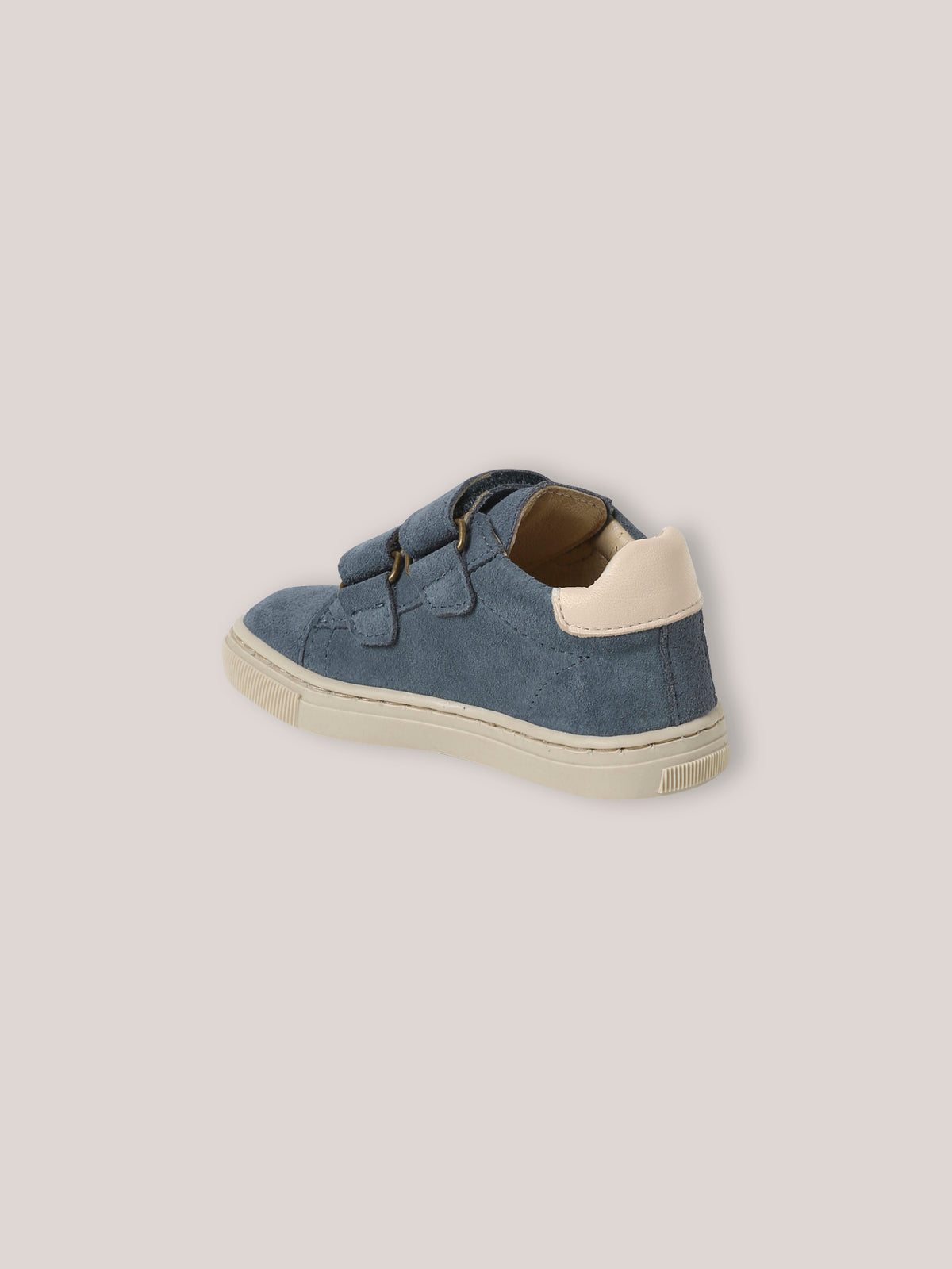 Lage babysneakers in leer