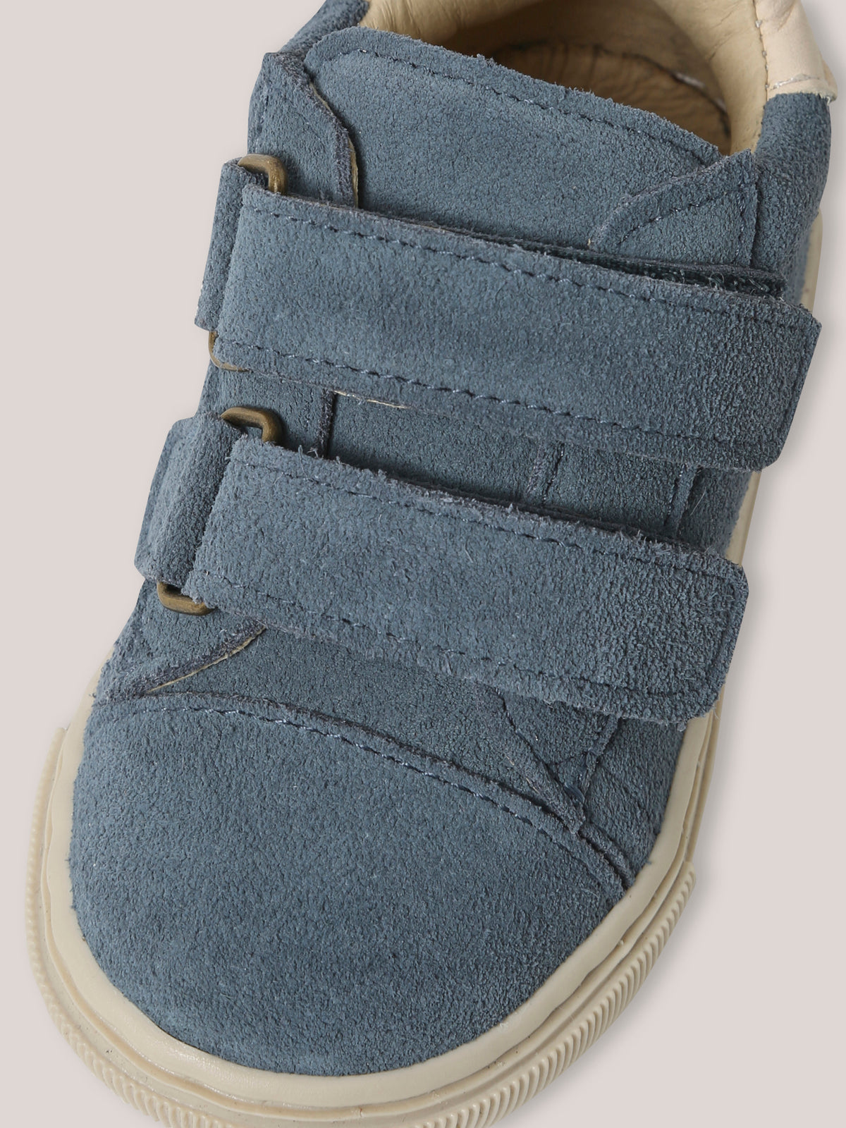 Lage babysneakers in leer