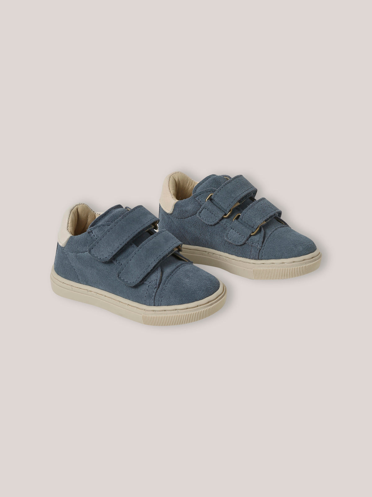 Lage babysneakers in leer