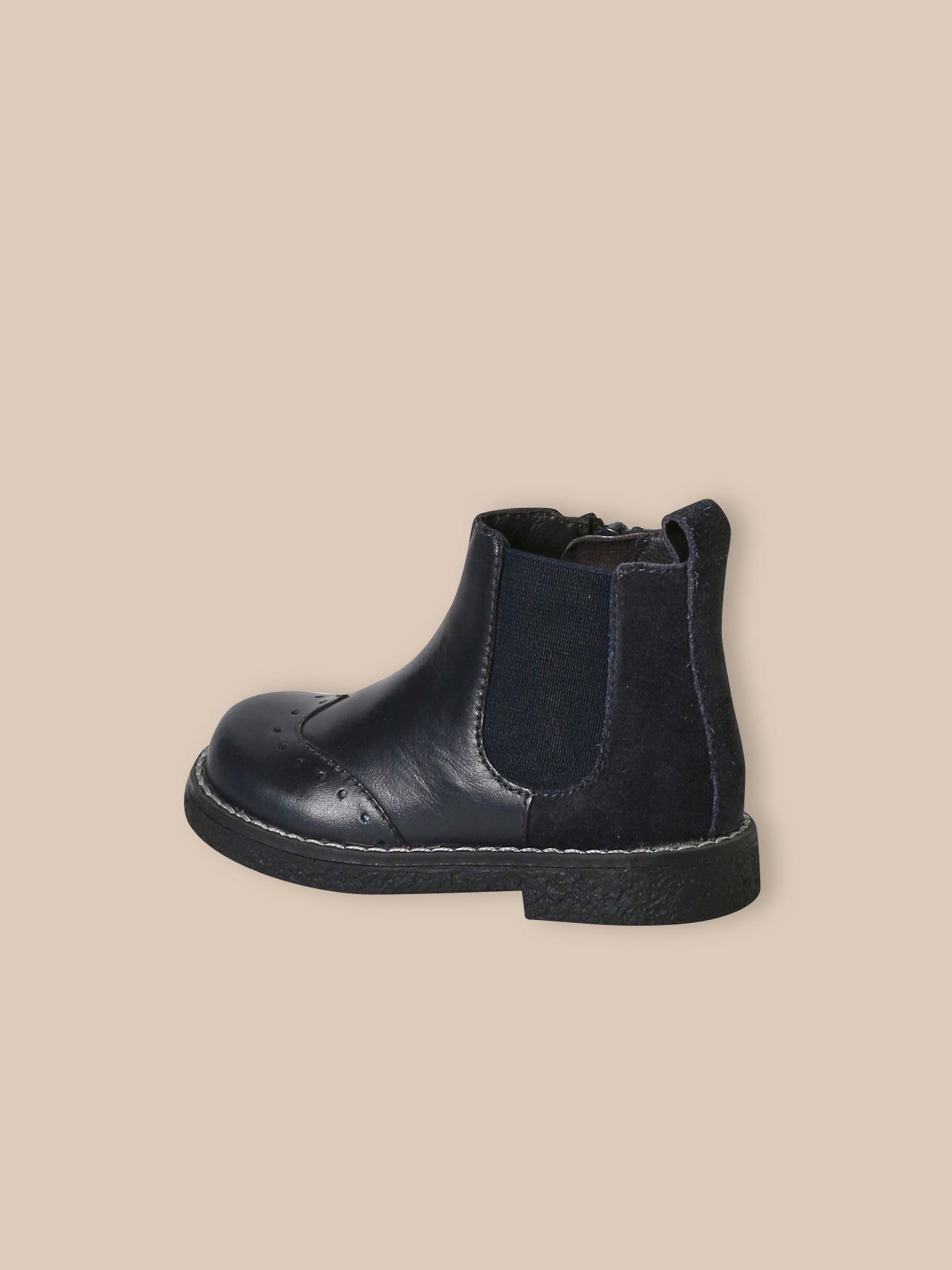 Leren chelsea babyboots