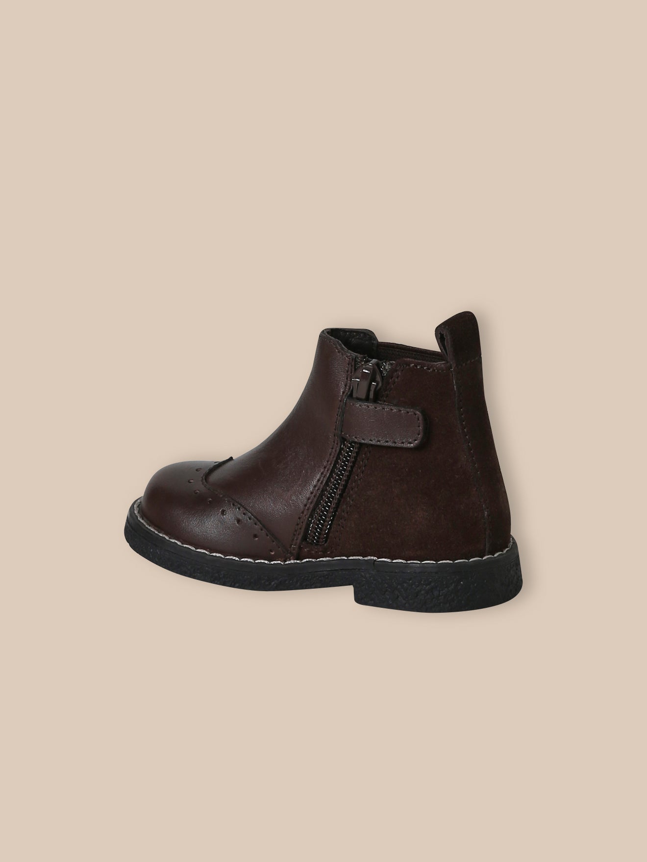 Leren chelsea babyboots