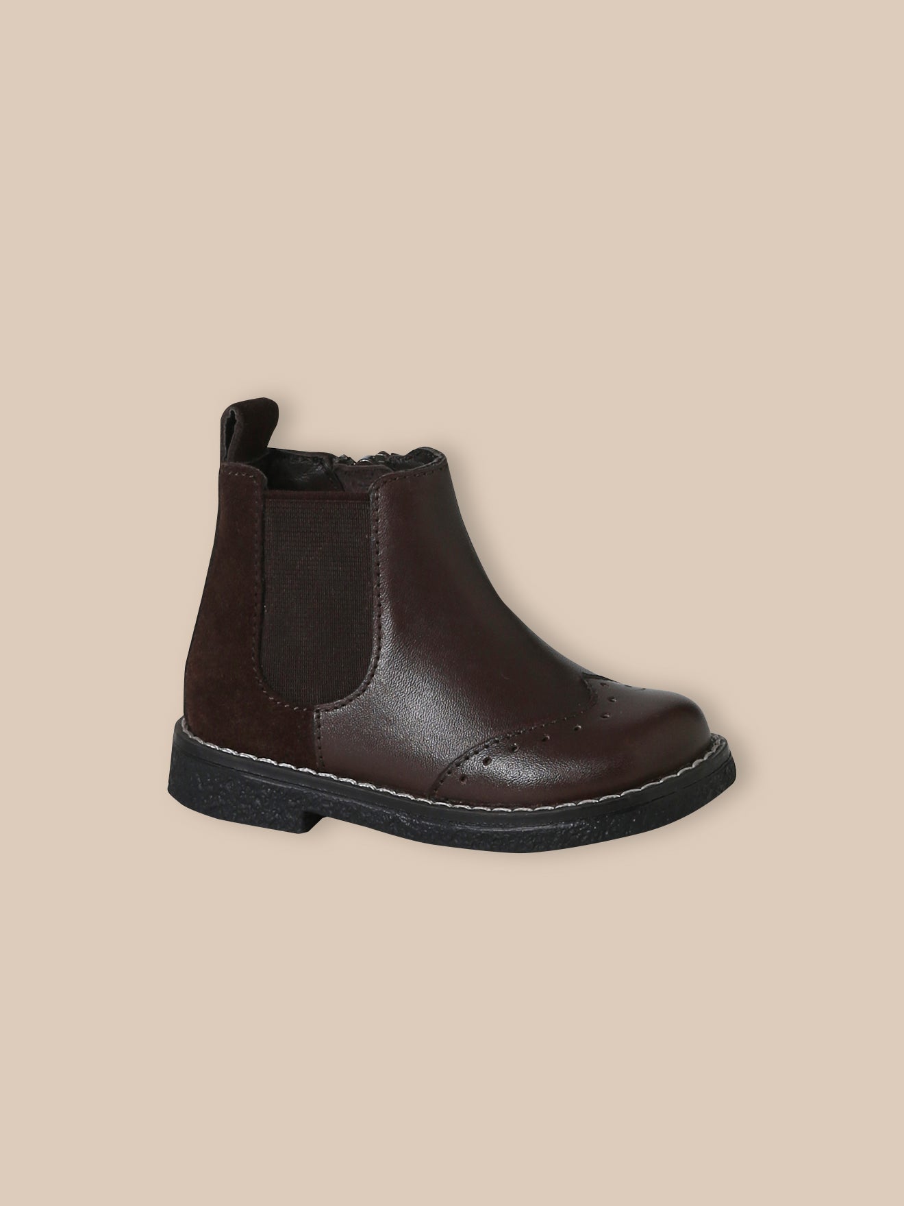Leren chelsea babyboots