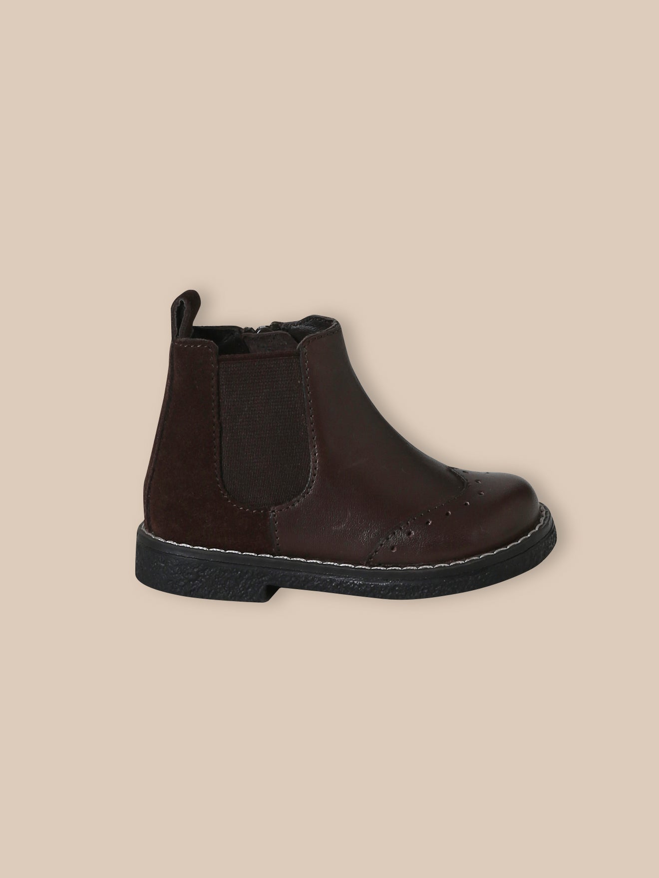 Leren chelsea babyboots