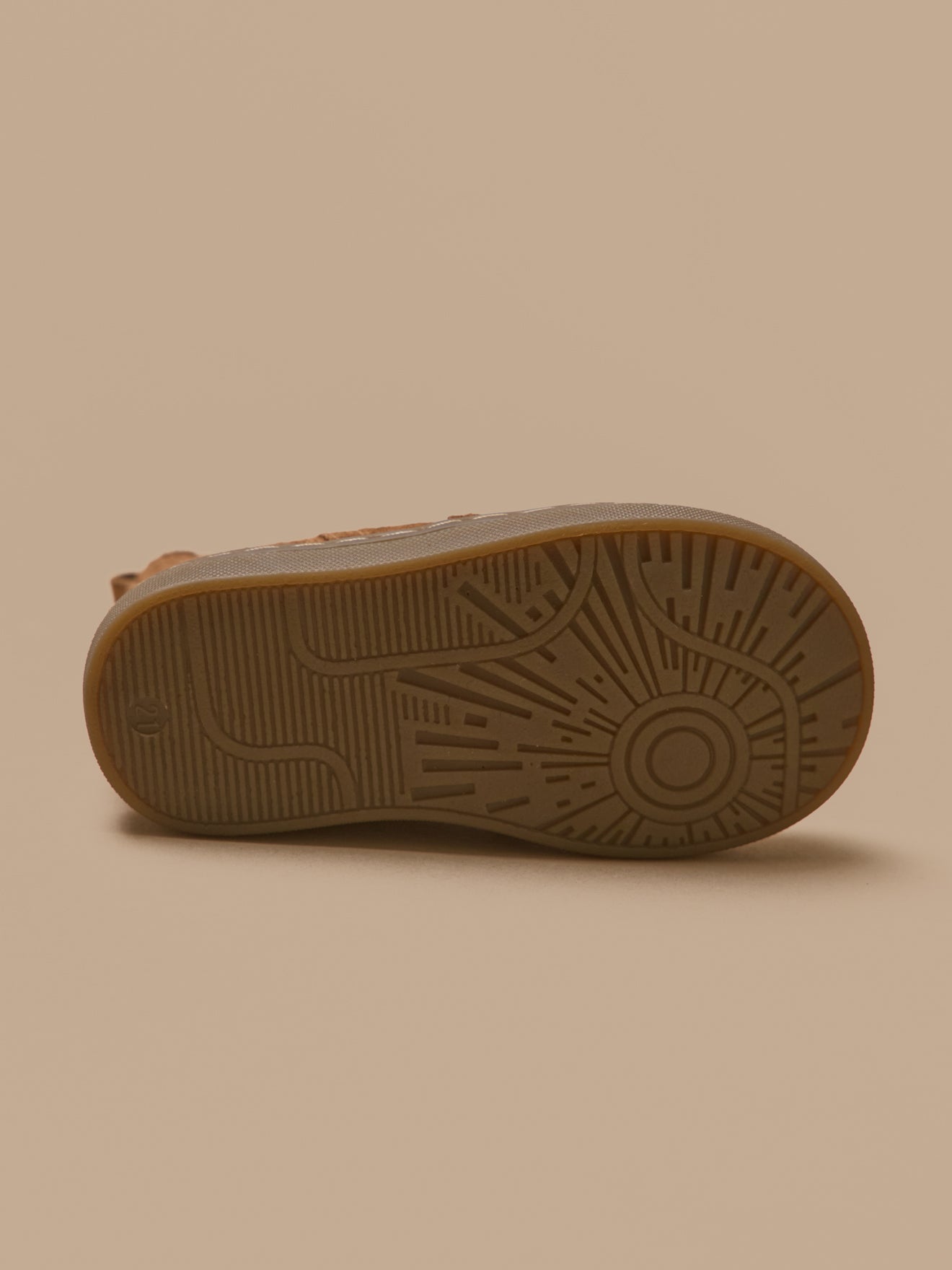 Boots chelsea bout fleuri cuir bébé