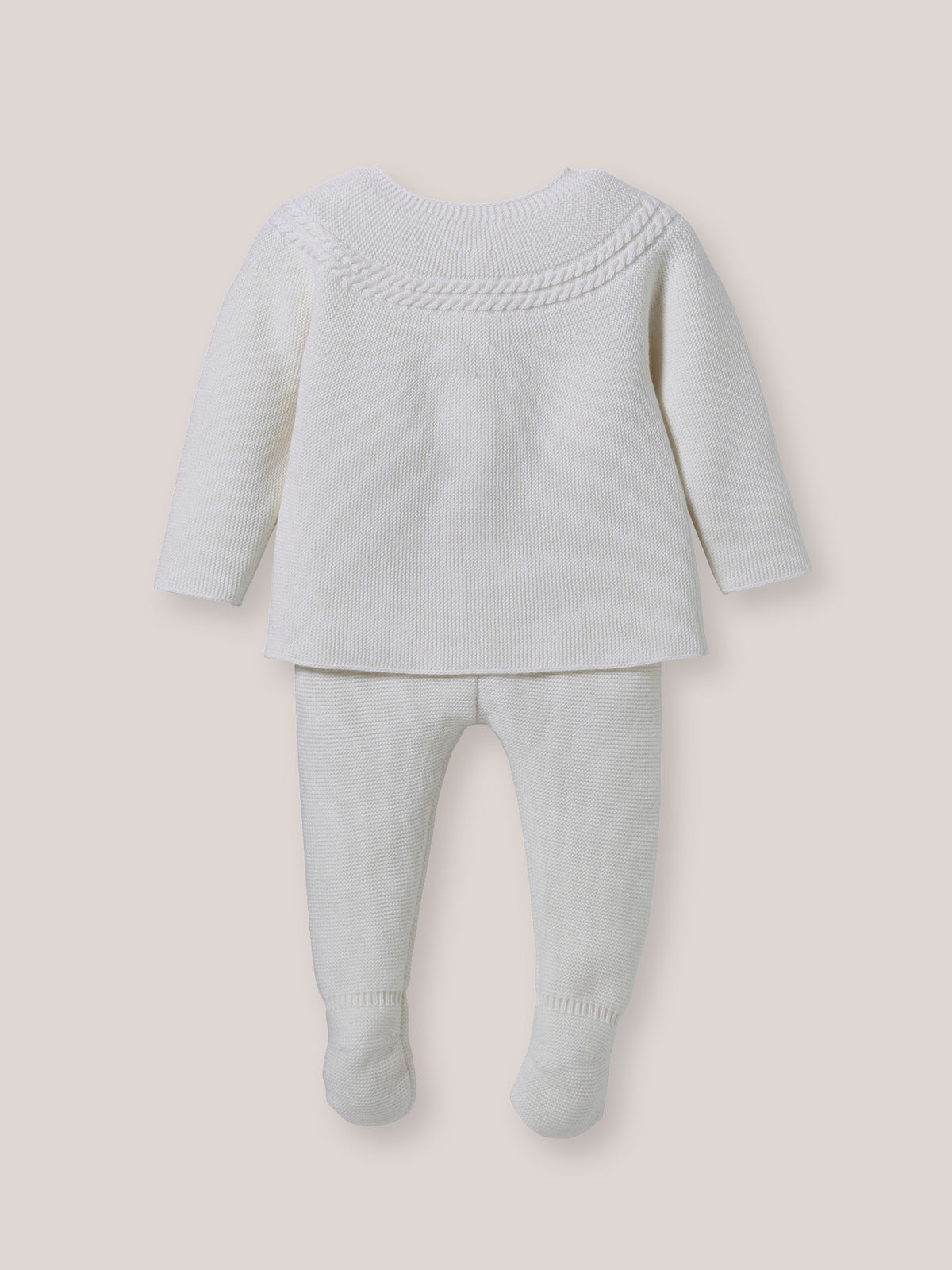 Babysetje in tricot