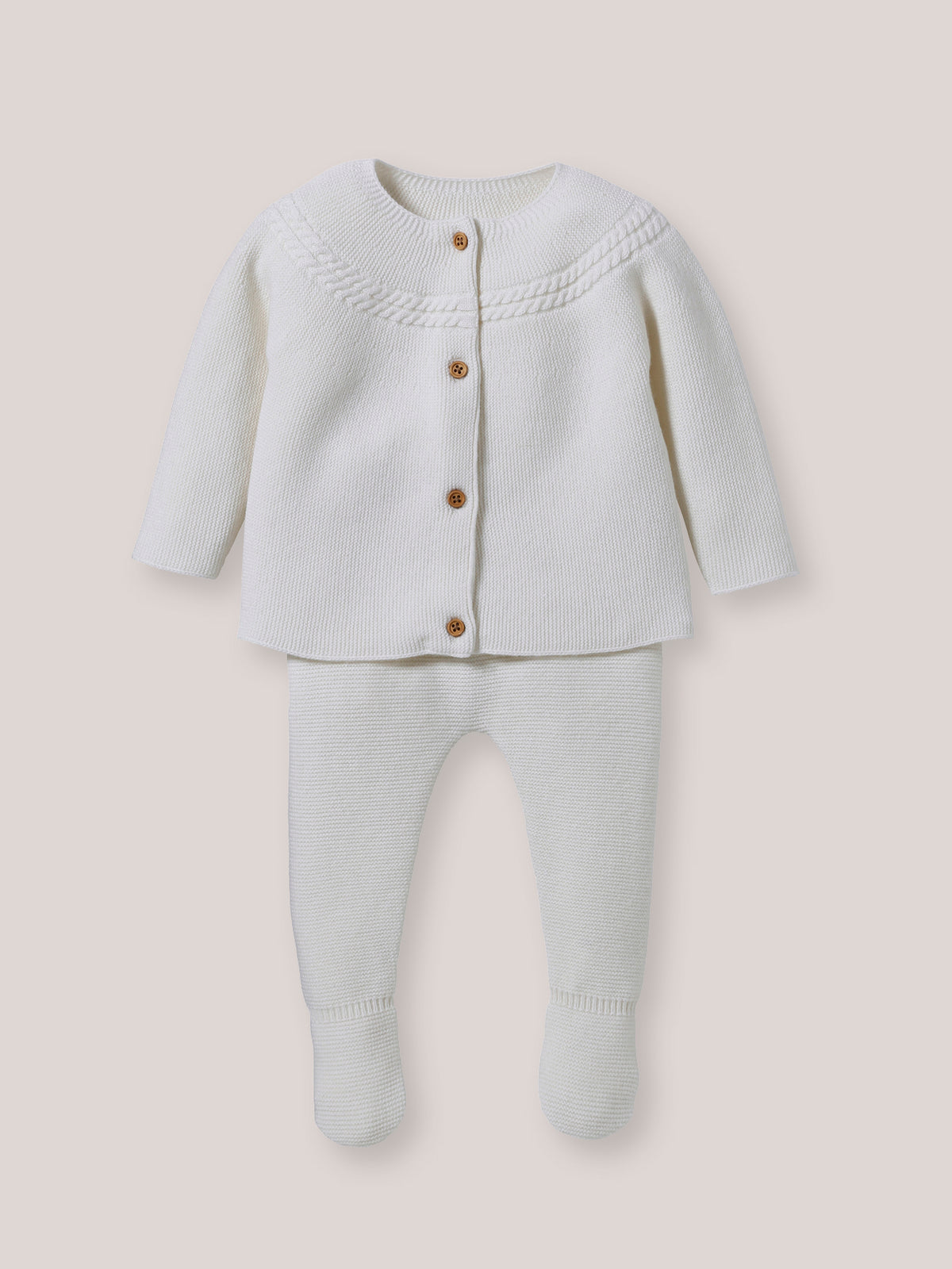 Babysetje in tricot